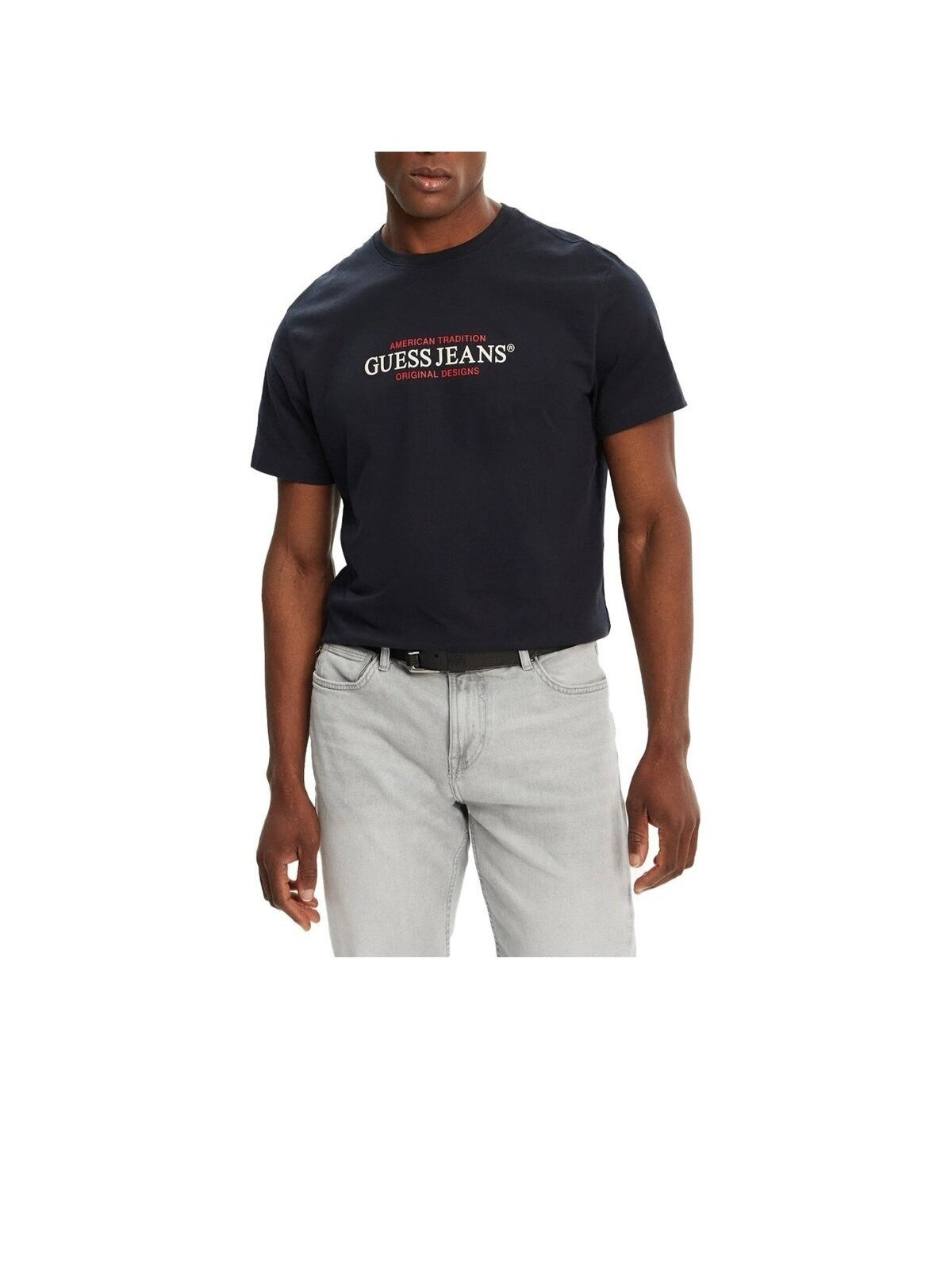 GUESS T-shirt Uomo GJ SS CN OS ICONIC TEE M4YI45 K8FQ4 A71W DARING OCEAN