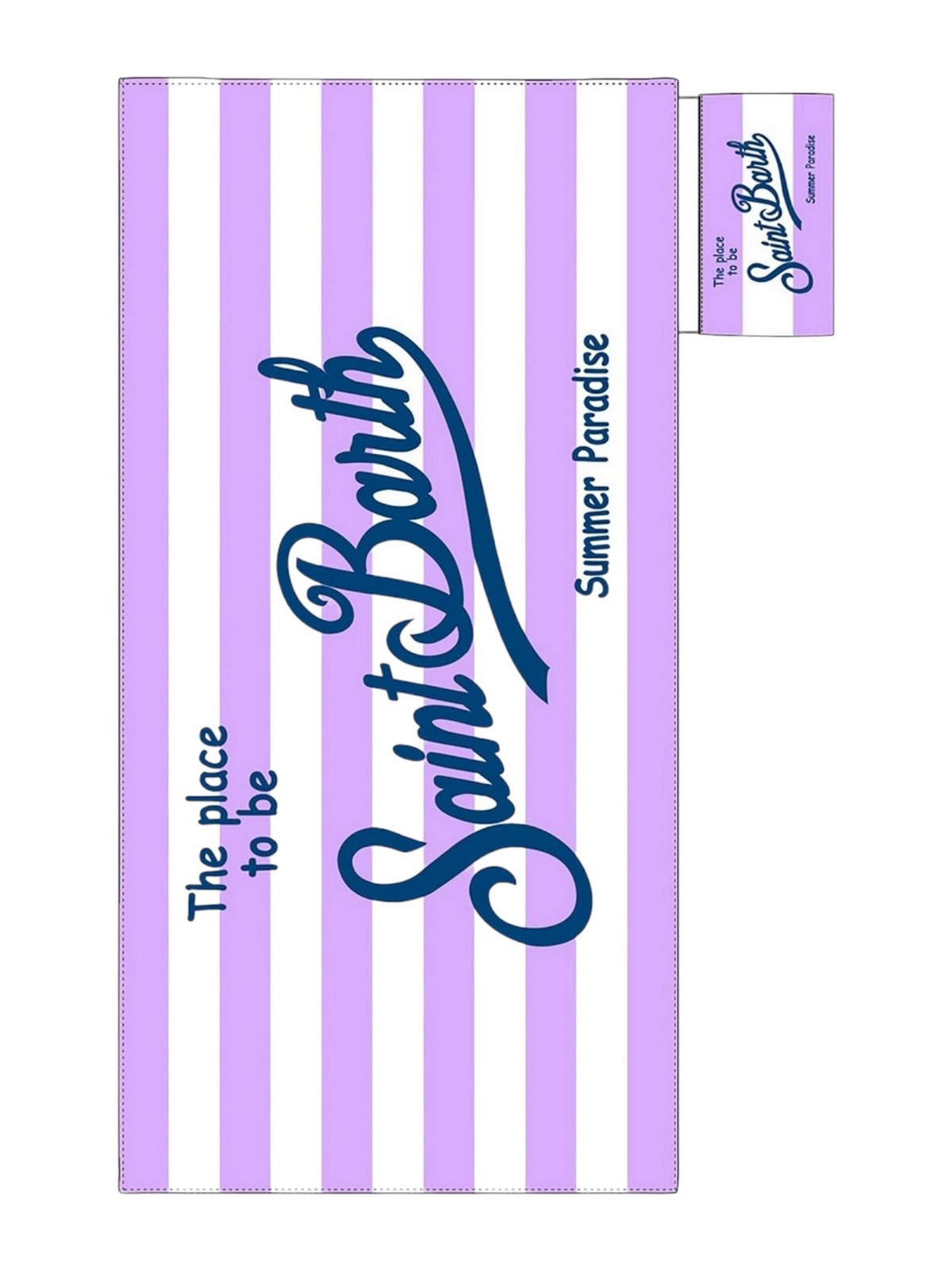 MC2 SAINT BARTH Telo mare Donna AIDAN 03705F Viola gioboutiqueweb