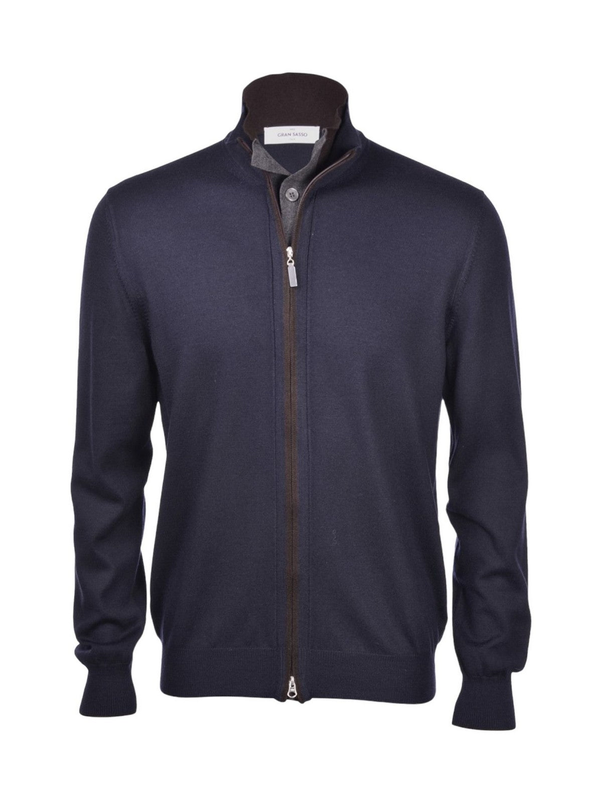 GRAN SASSO Cardigan Uomo 57142/14223 598 Blu gioboutiqueweb