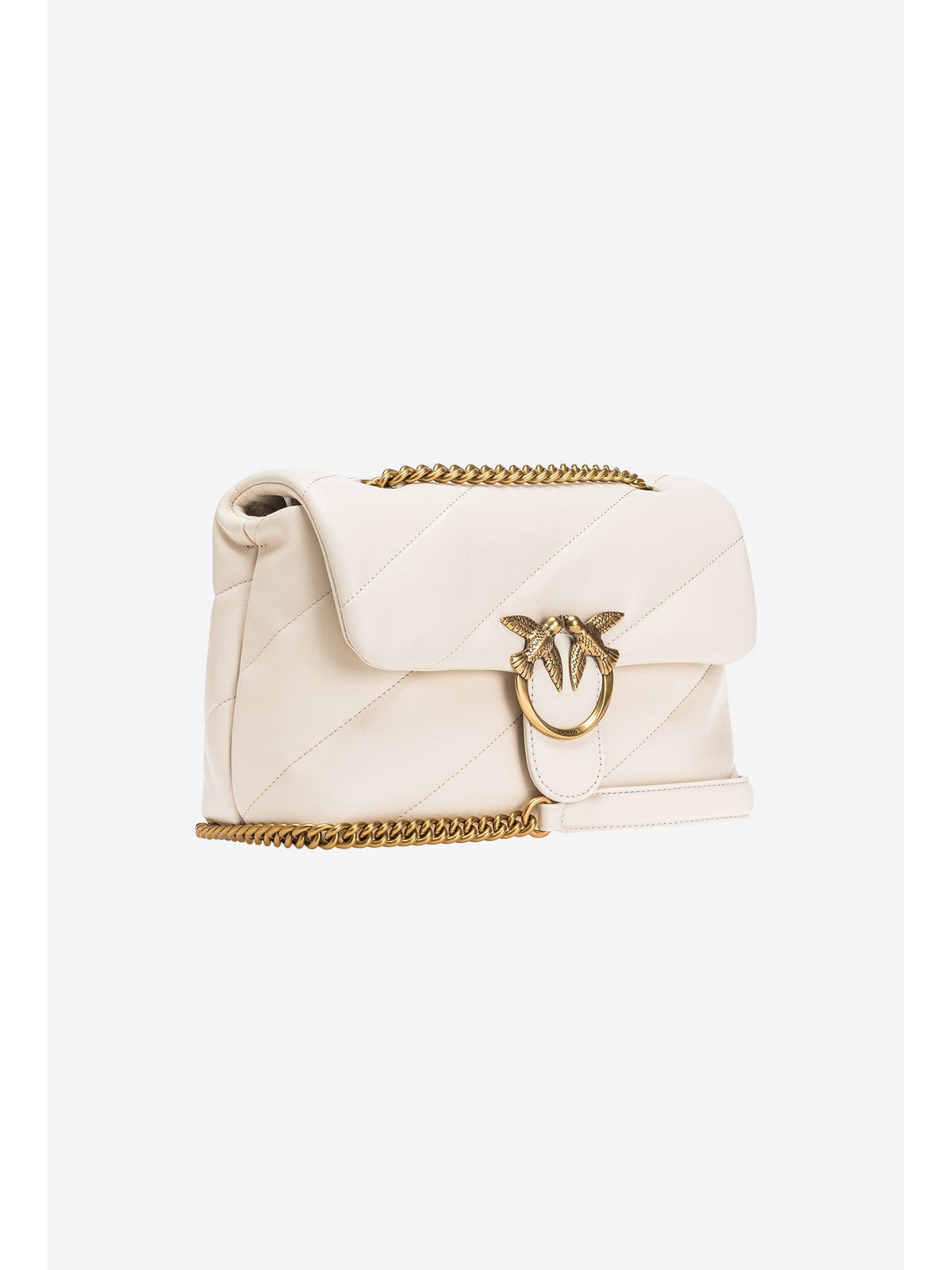 PINKO Borsa Donna Love classic puff 100038-A0F2 Z14Q Avorio gioboutiqueweb