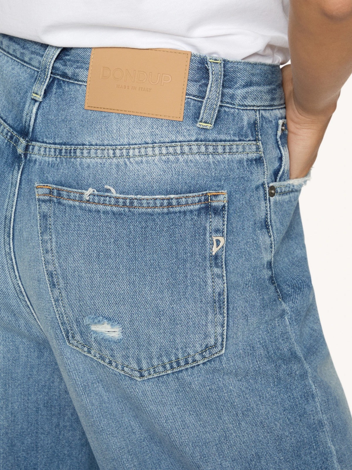 DONDUP Jeans Donna Bessie DP784 DF0290D IP5 800 Blu gioboutiqueweb