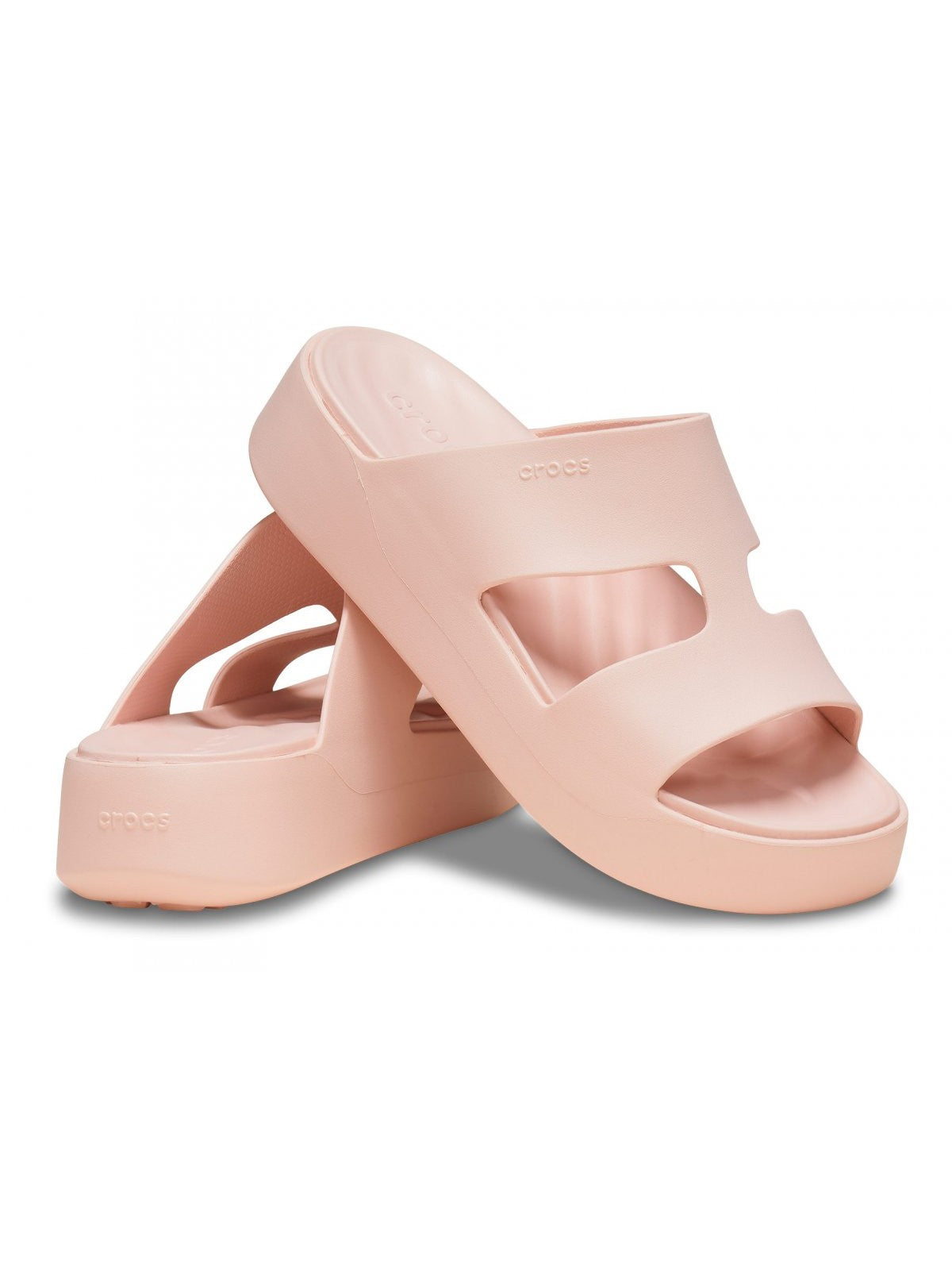 CROCS Zeppa Donna Getaway Platform H-Strap W 209409 6UR QUARTZ gioboutiqueweb