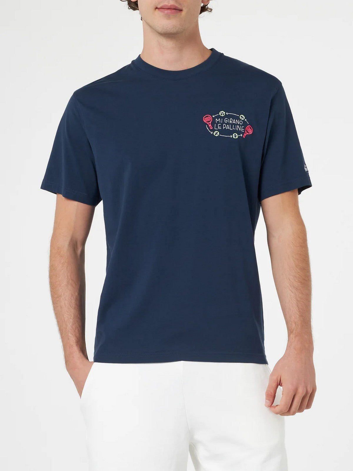 MC2 SAINT BARTH T-shirt Uomo PORTOFINO 05040H Blu