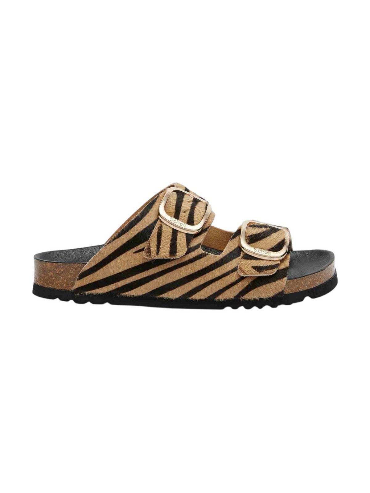 SCHOLL Sandalo Donna NOELLE Zebra Beige/Black F300672331 ZEBRA BEIGE/BLACK gioboutiqueweb