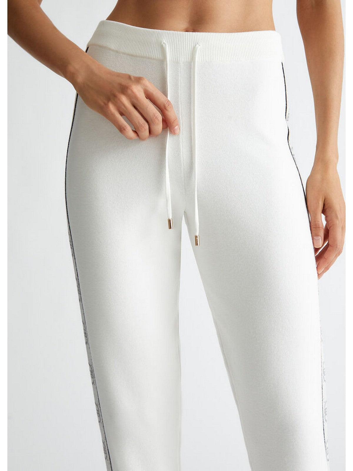 LIU JO SPORT Pantalone Donna TF4226MS63L A4280 Bianco gioboutiqueweb