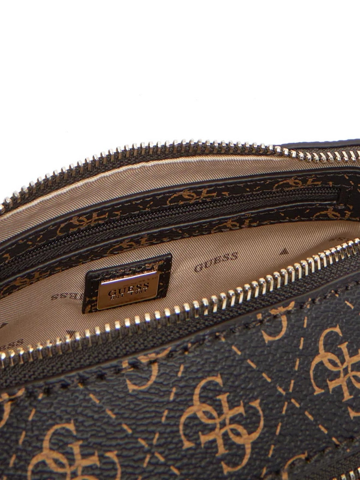 GUESS Borsa Donna NOELLE II CROSSBODY CAMERA HWQG96 72140 BNL BROWN LOGO