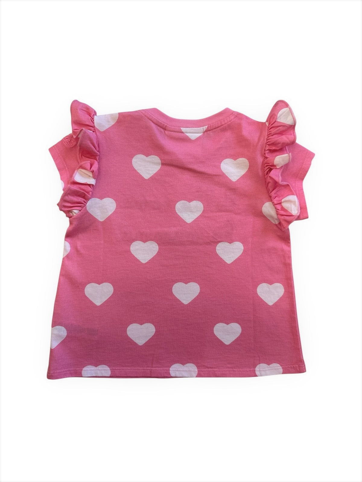 MC2 SAINT BARTH T-shirt Bambine e ragazze BABY 03366H HEARTS BELLA MAMMA 23 EMB