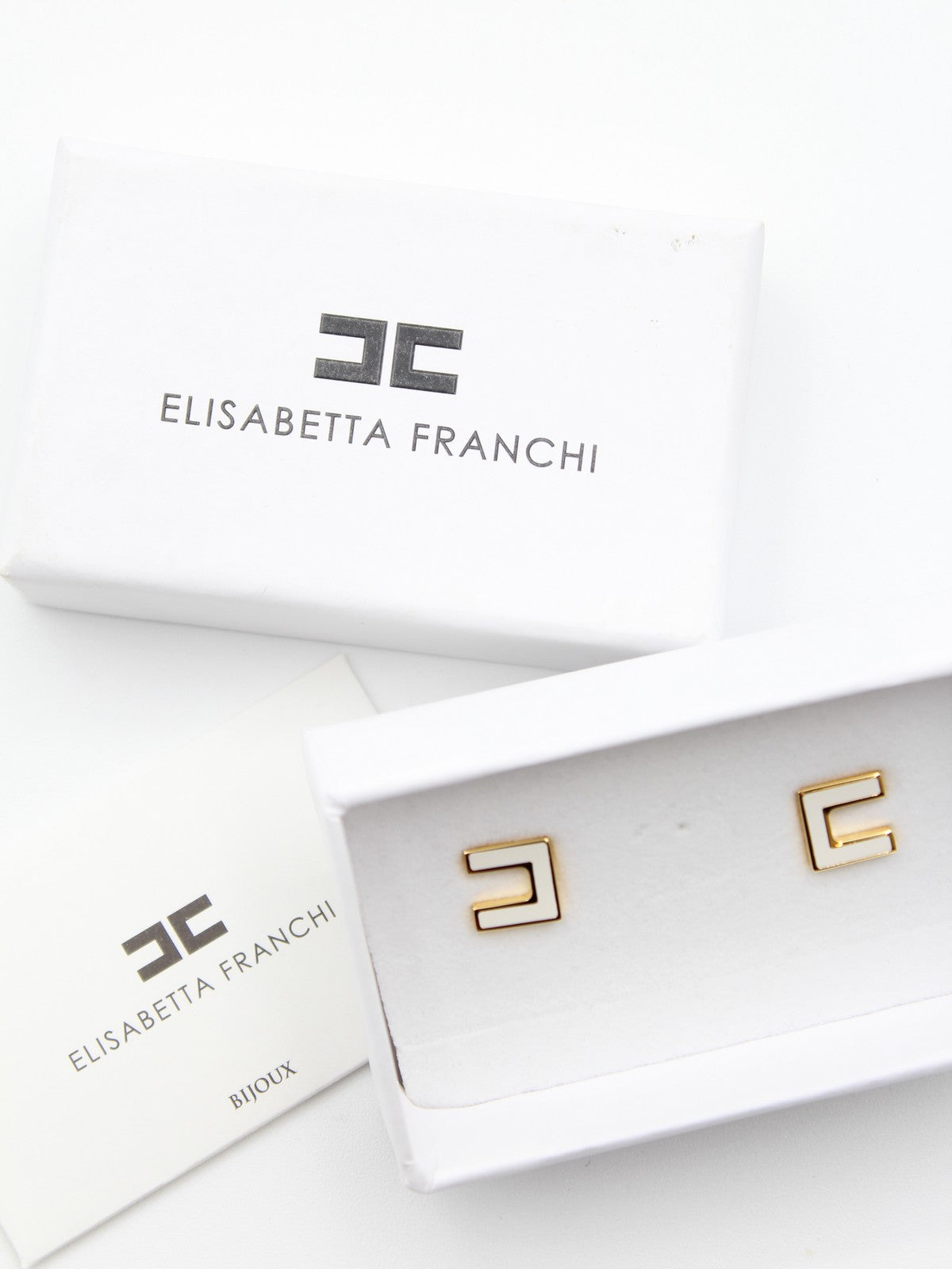 ELISABETTA FRANCHI Orecchini Donna OR47K51E2-193 Beige gioboutiqueweb