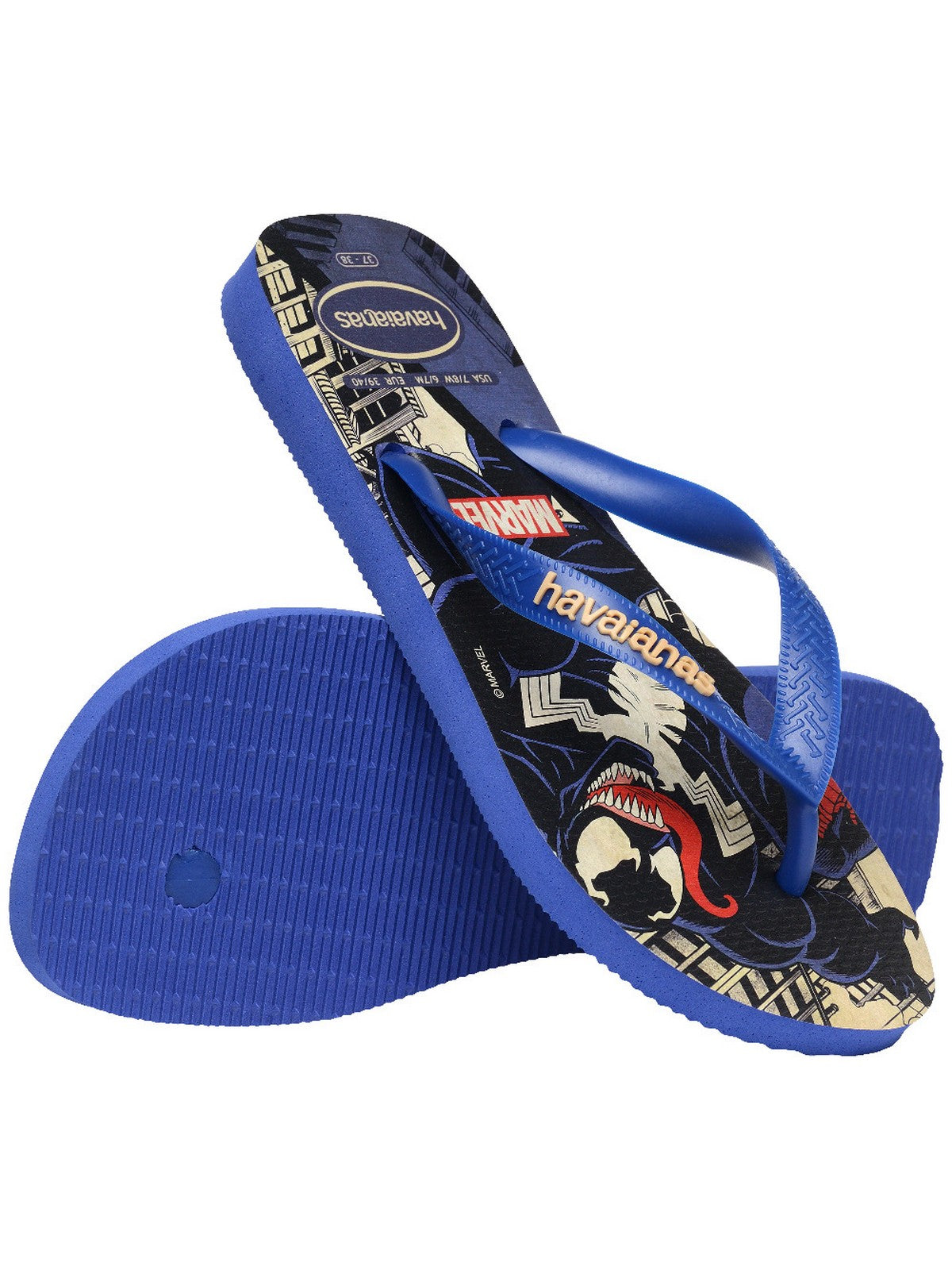 HAVAIANAS Infradito Uomo Hav. Top Marvel Classic 4147012.2711 Blu gioboutiqueweb