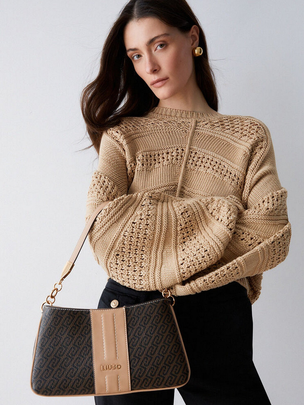 LIU JO ACCESSORIES Borsa Donna AA6107E1118 C3904 Testa moro/dk.cipria