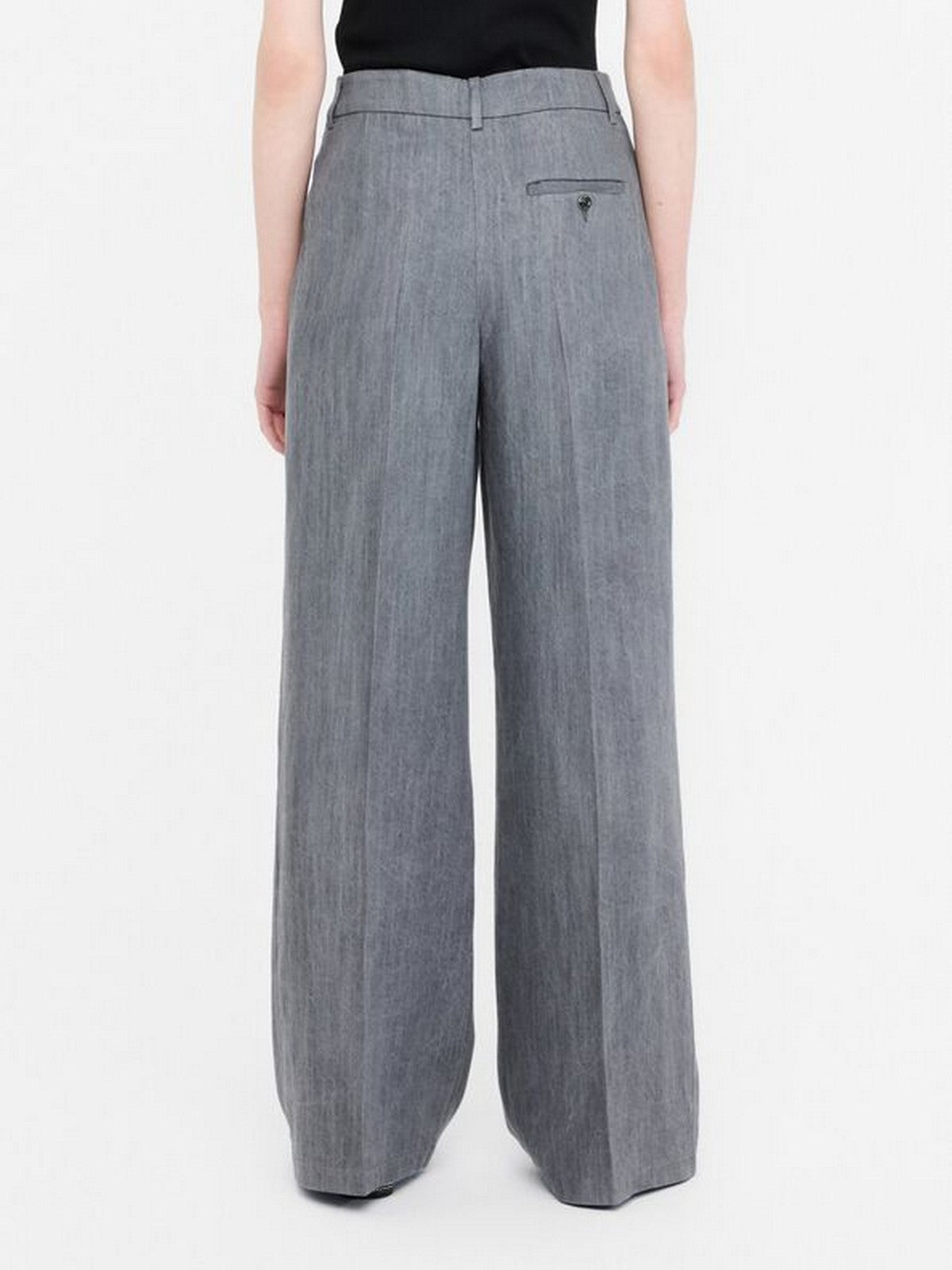 LIU JO BLUE DENIM Pantalone Donna UF5144D0266 87457 Den.Grey tailoring w