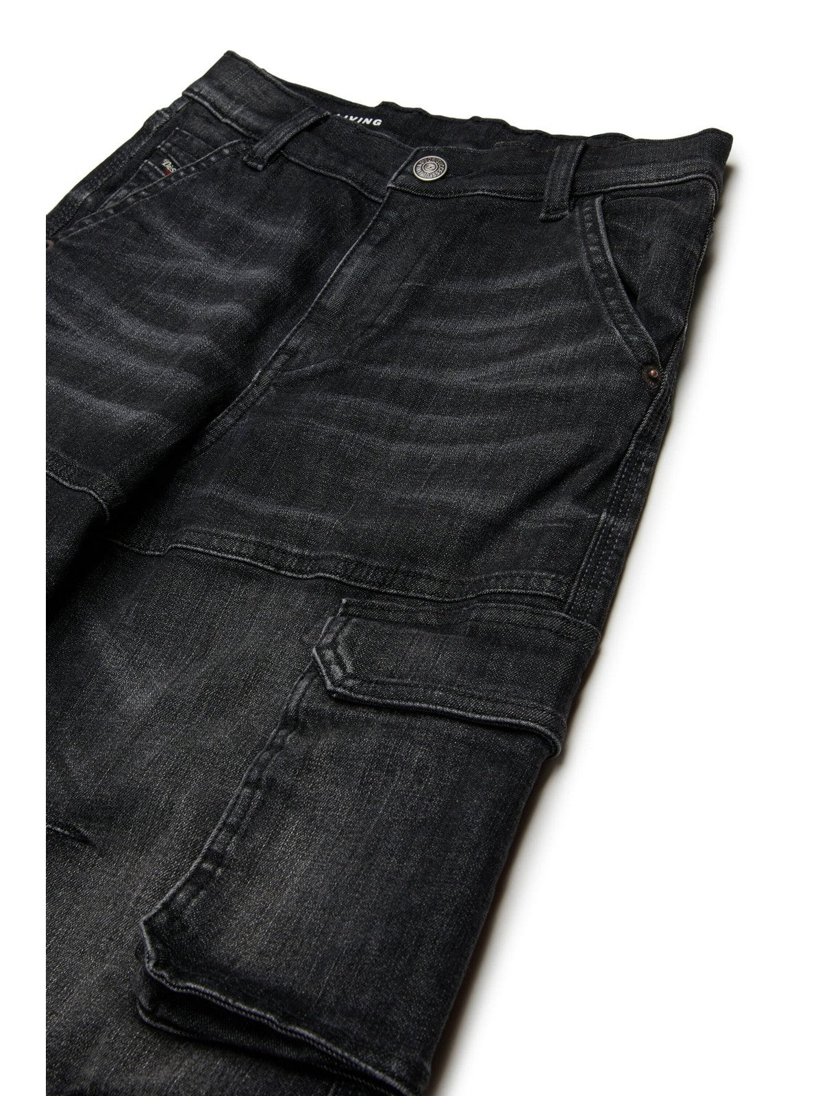 DIESEL Jeans Bambine e ragazze J02514 KXBQQ K02 DENIM NERO gioboutiqueweb