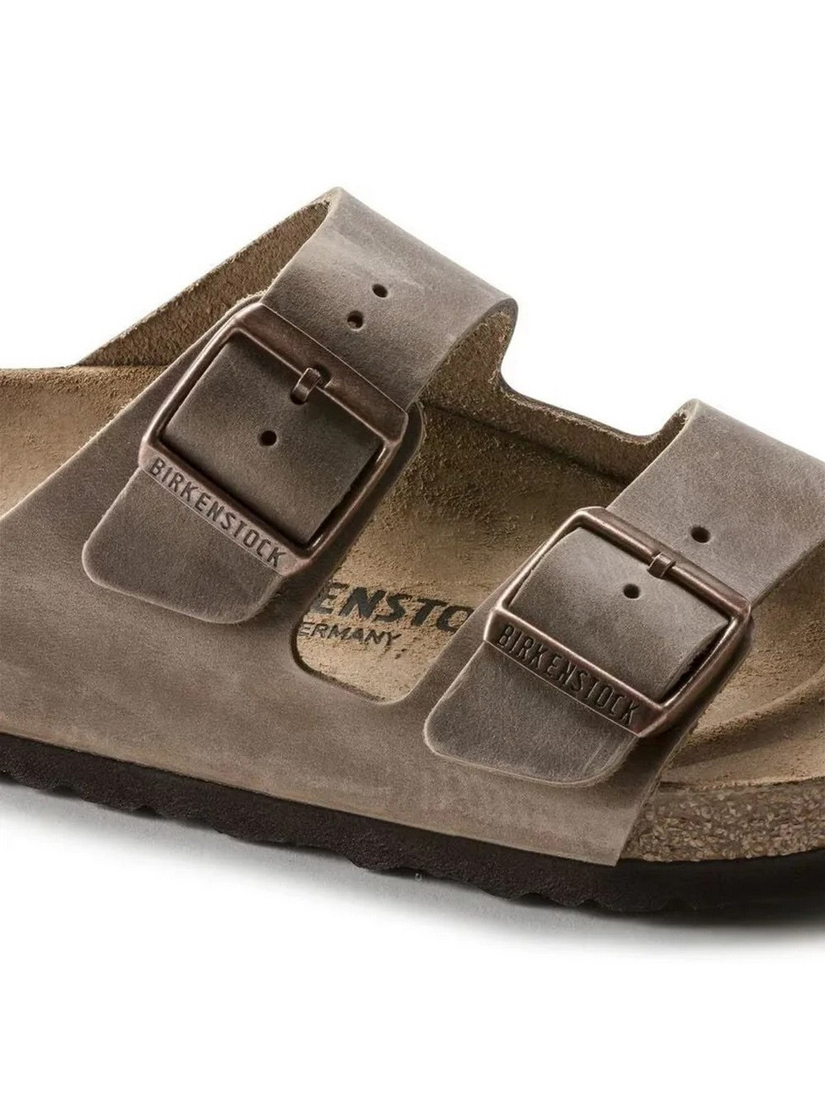 BIRKENSTOCK Sandalo Unisex adulto Arizona tabacco brown, Oiled Leather 352203 Marrone gioboutiqueweb