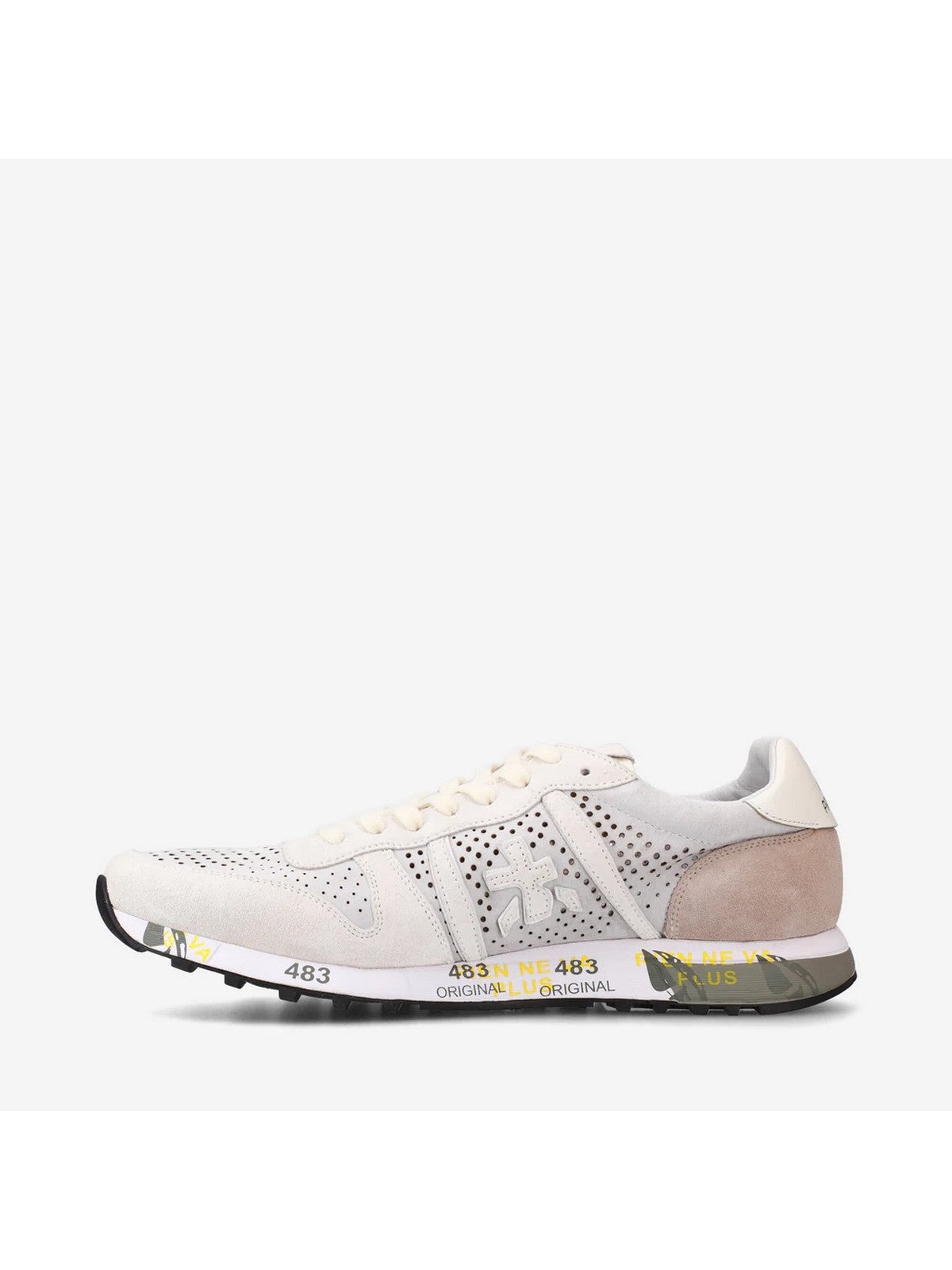 PREMIATA Sneaker Uomo ERIC VAR 6606 Bianco gioboutiqueweb