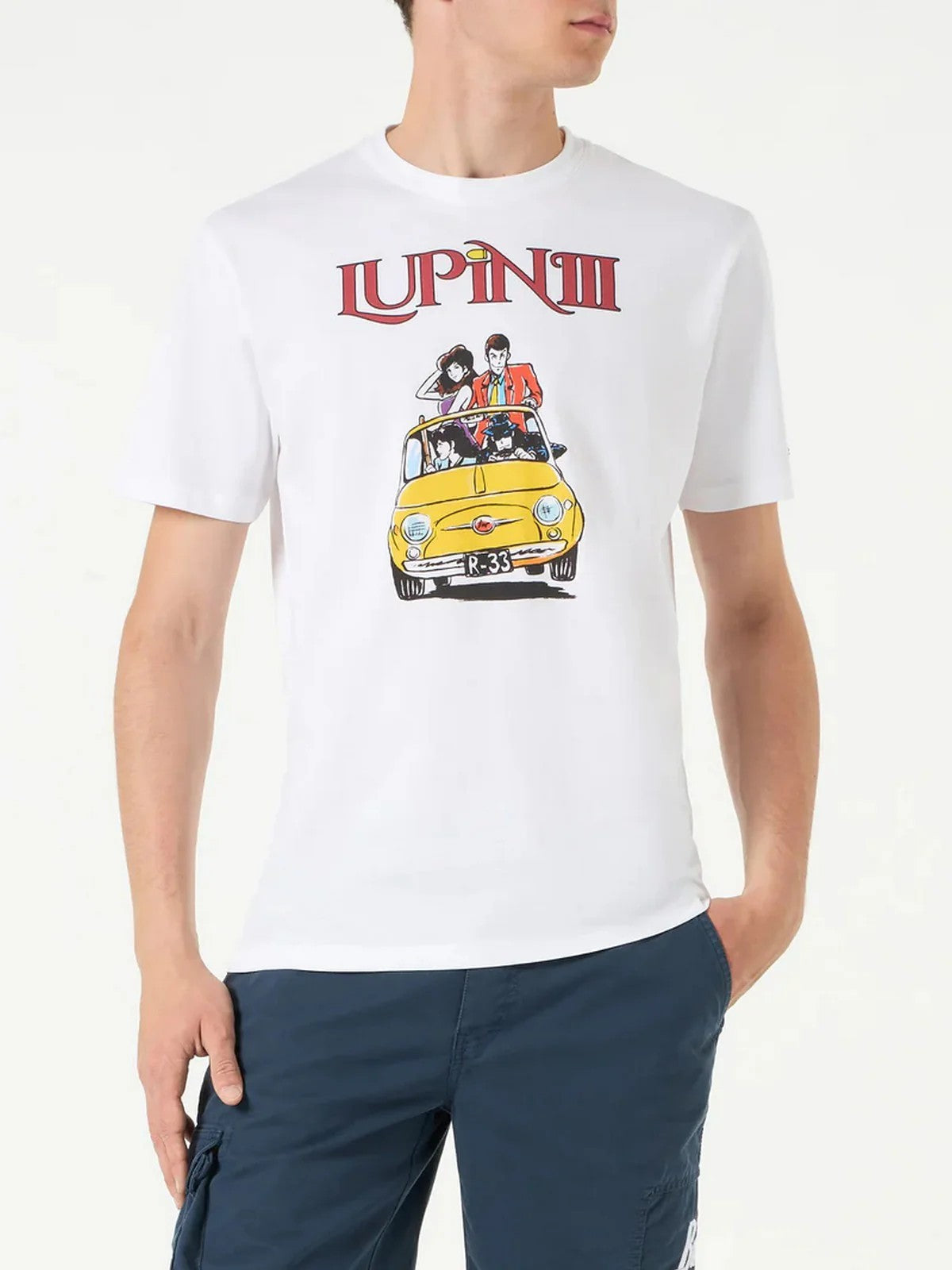 MC2 SAINT BARTH T-shirt Uomo TSHIRT MAN 05385H LUPIN CAR 01N gioboutiqueweb