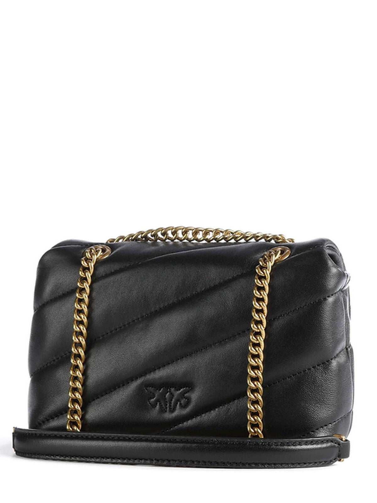 PINKO Borsa Donna Love baby puff 100040-A0F2 Z99Q BLACK gioboutiqueweb