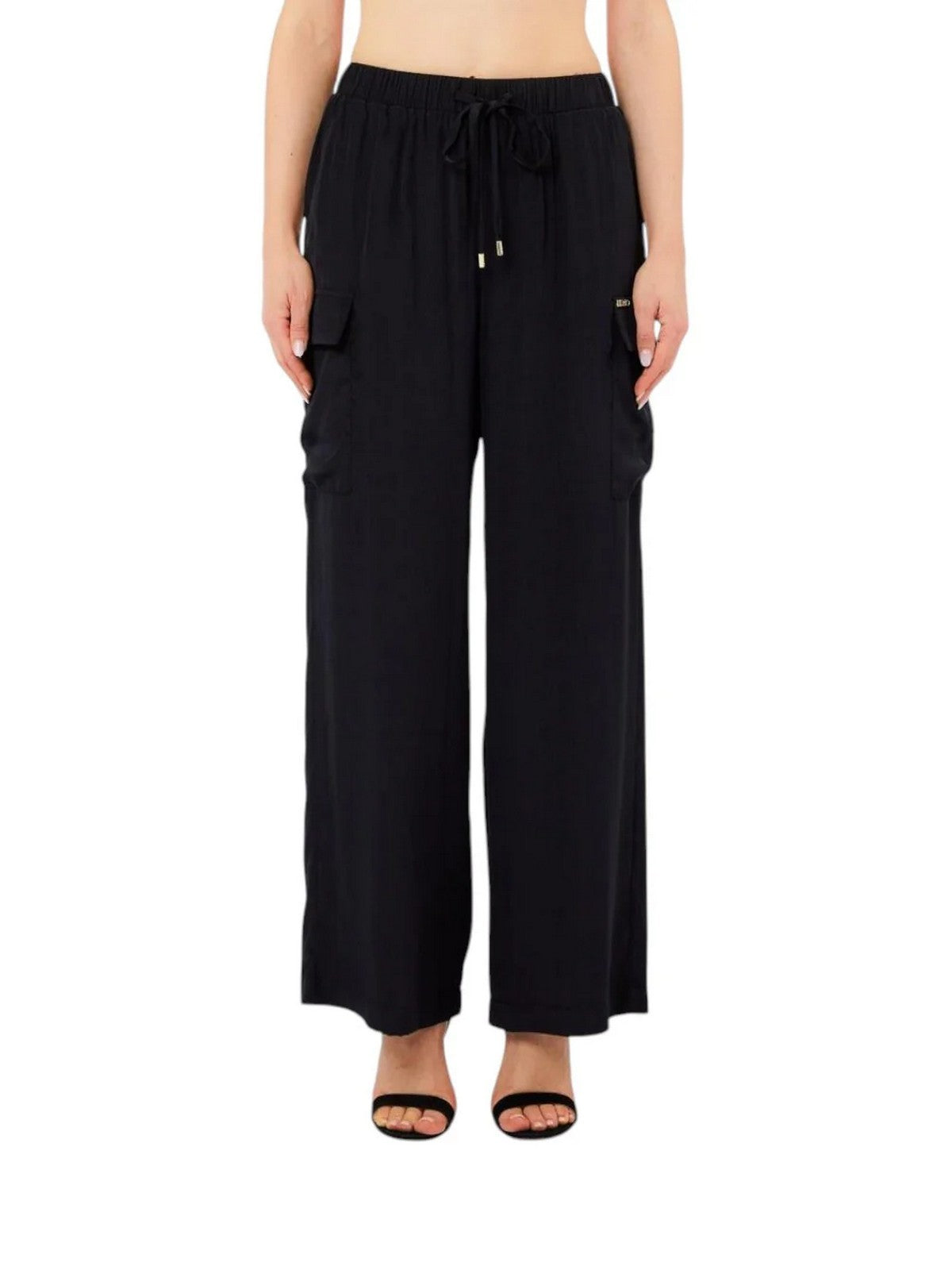 LIU JO BEACHWEAR Pantalone Donna VA6034T2920 22222 Nero
