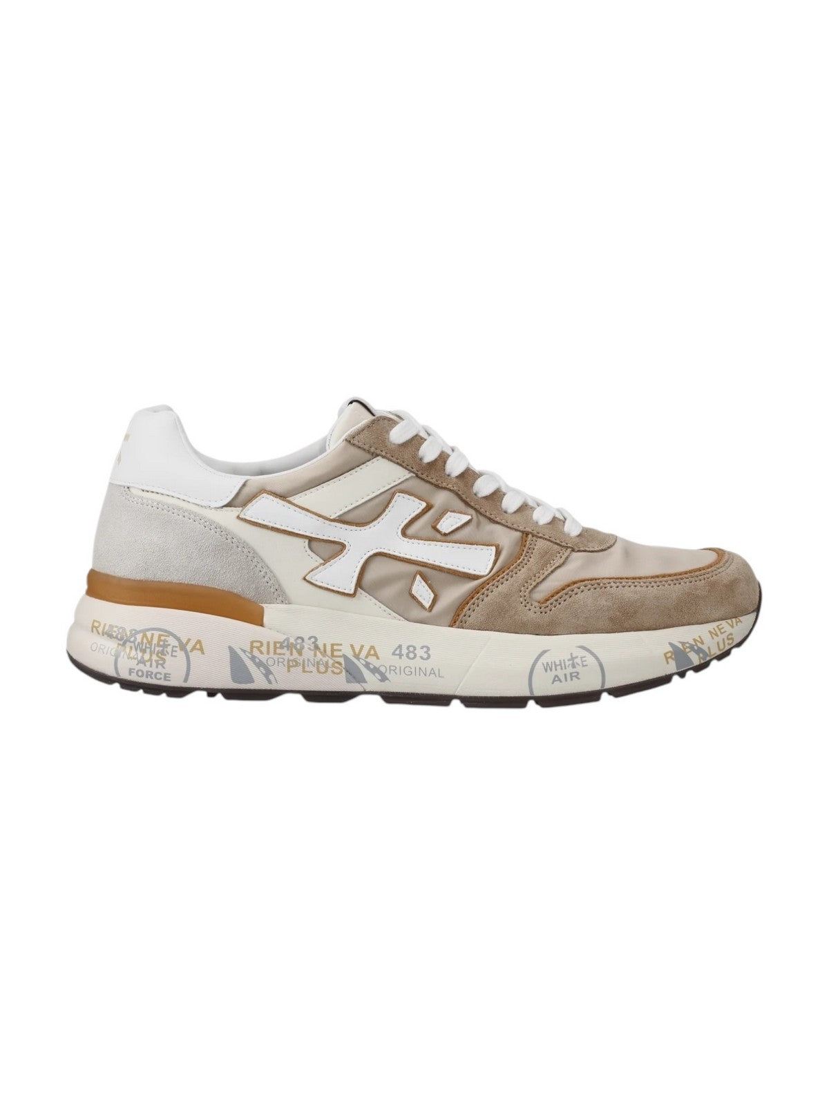 PREMIATA Sneaker Uomo MICK VAR 7213 Marrone gioboutiqueweb