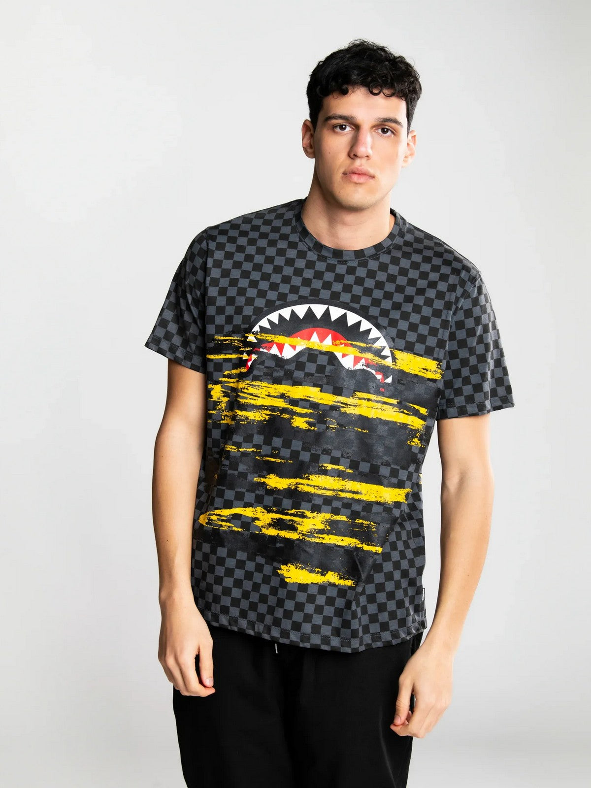 SPRAYGROUND T-shirt Uomo SP688GREY Grigio gioboutiqueweb