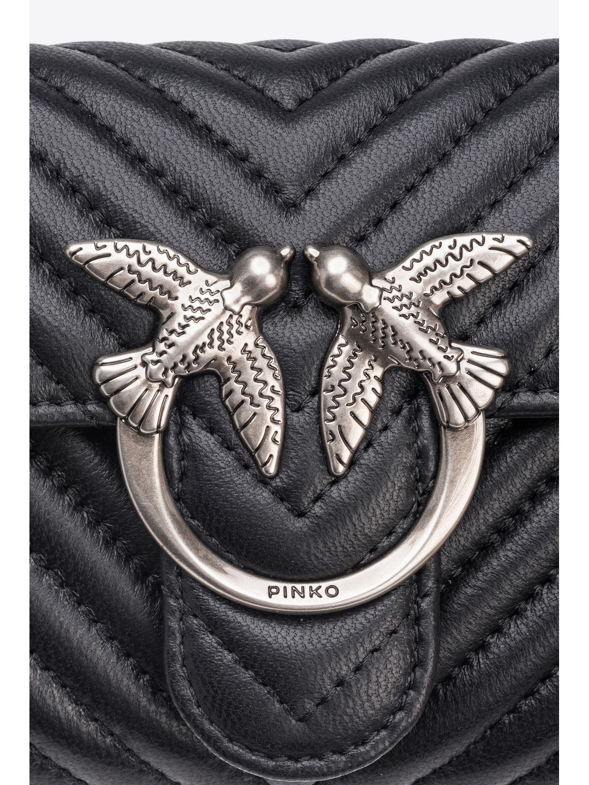 Pinko Frau Bag Love One Wallet 100062-A0gk Z99 Schwarz