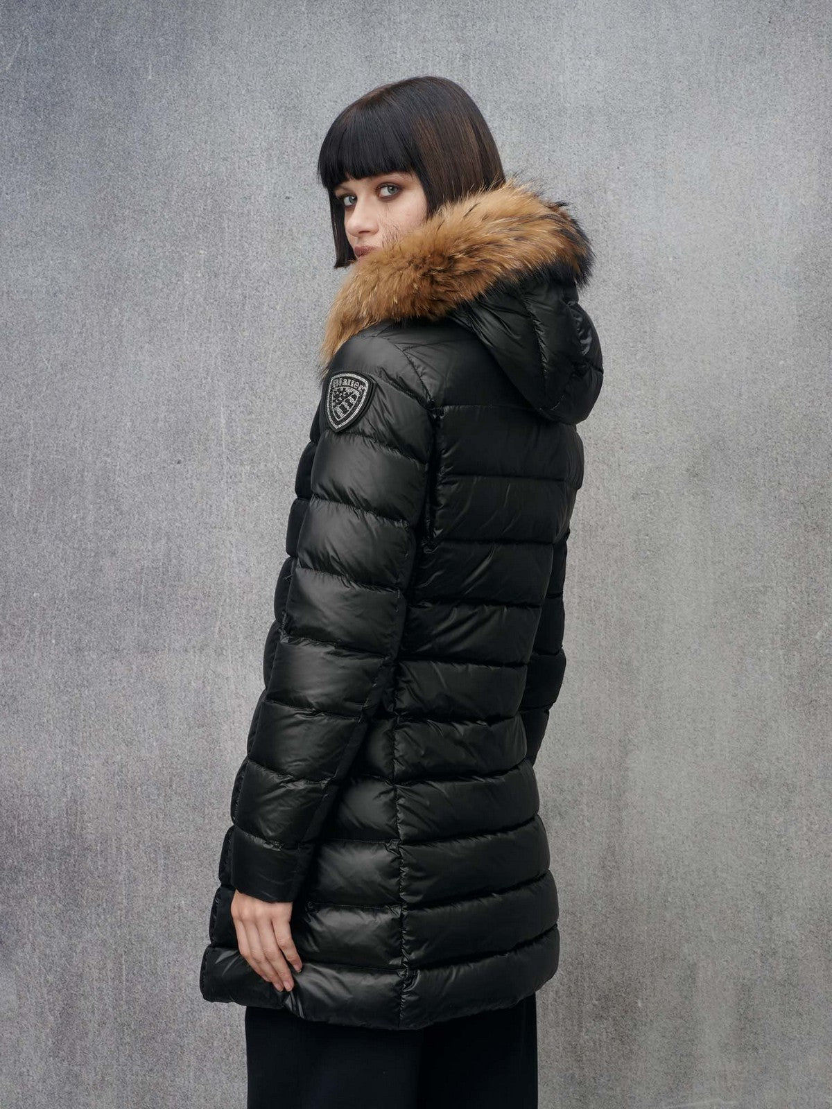 BLAUER Piumino Donna Kristin 24WBLDK03039 006950 999RD Nero gioboutiqueweb