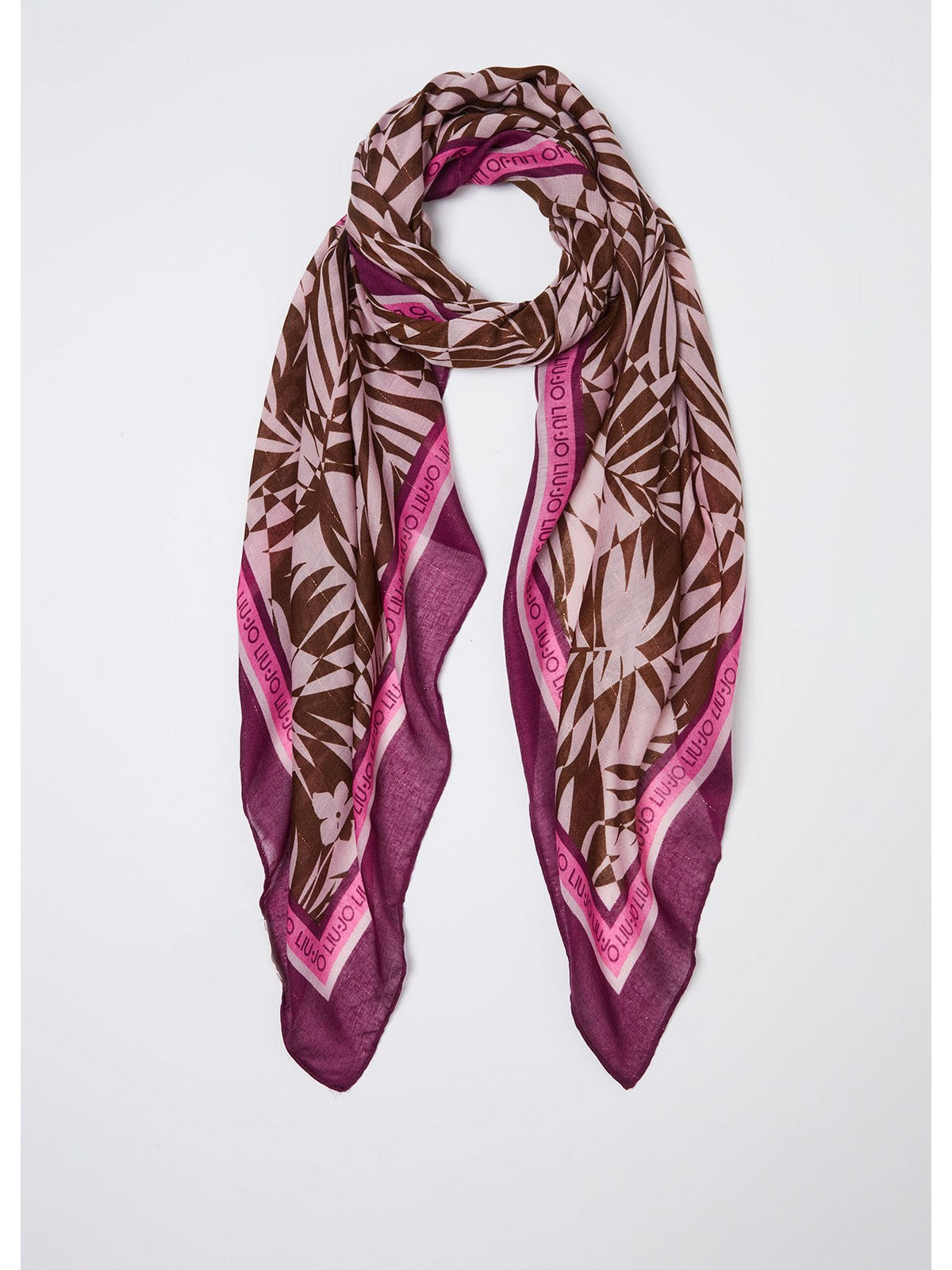 LIU JO SOFT Foulard Donna 2A4046T0300 32010 Rosa gioboutiqueweb