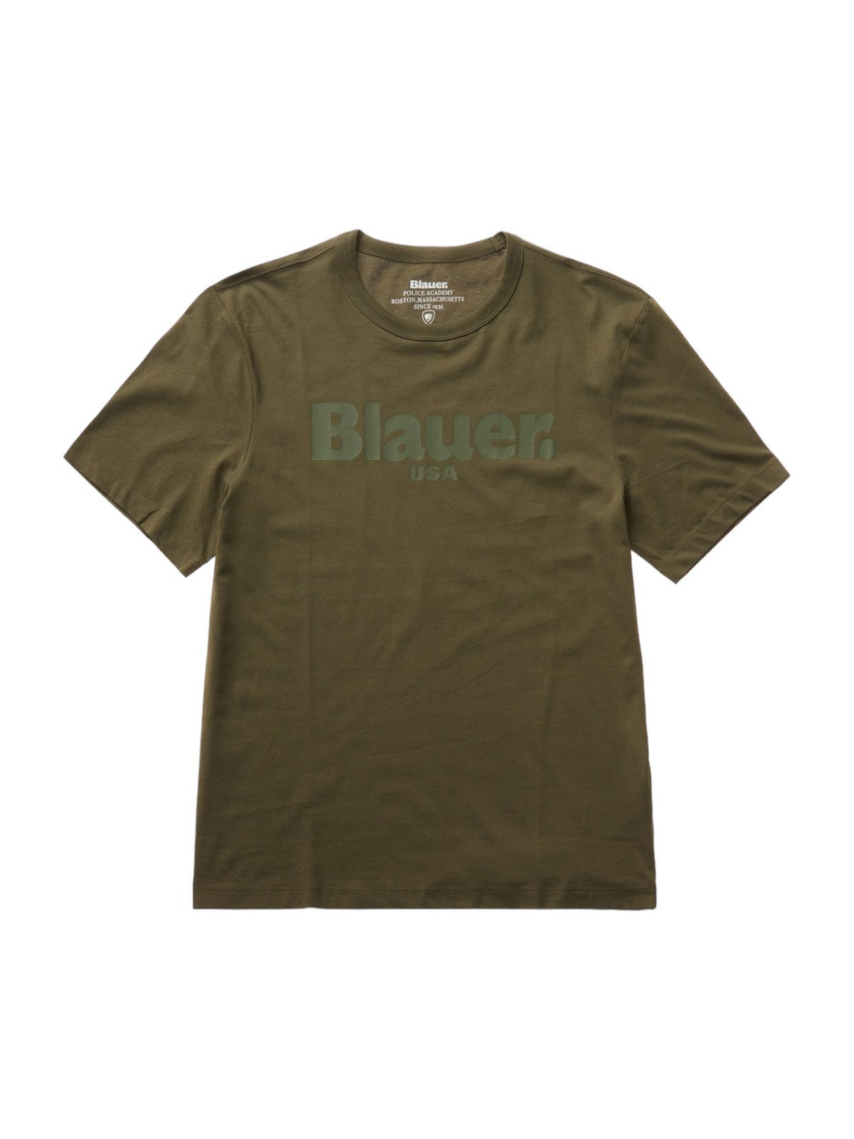 BLAUER T-Shirt e Polo Uomo 24SBLUH02142 004547 685 Verde gioboutiqueweb