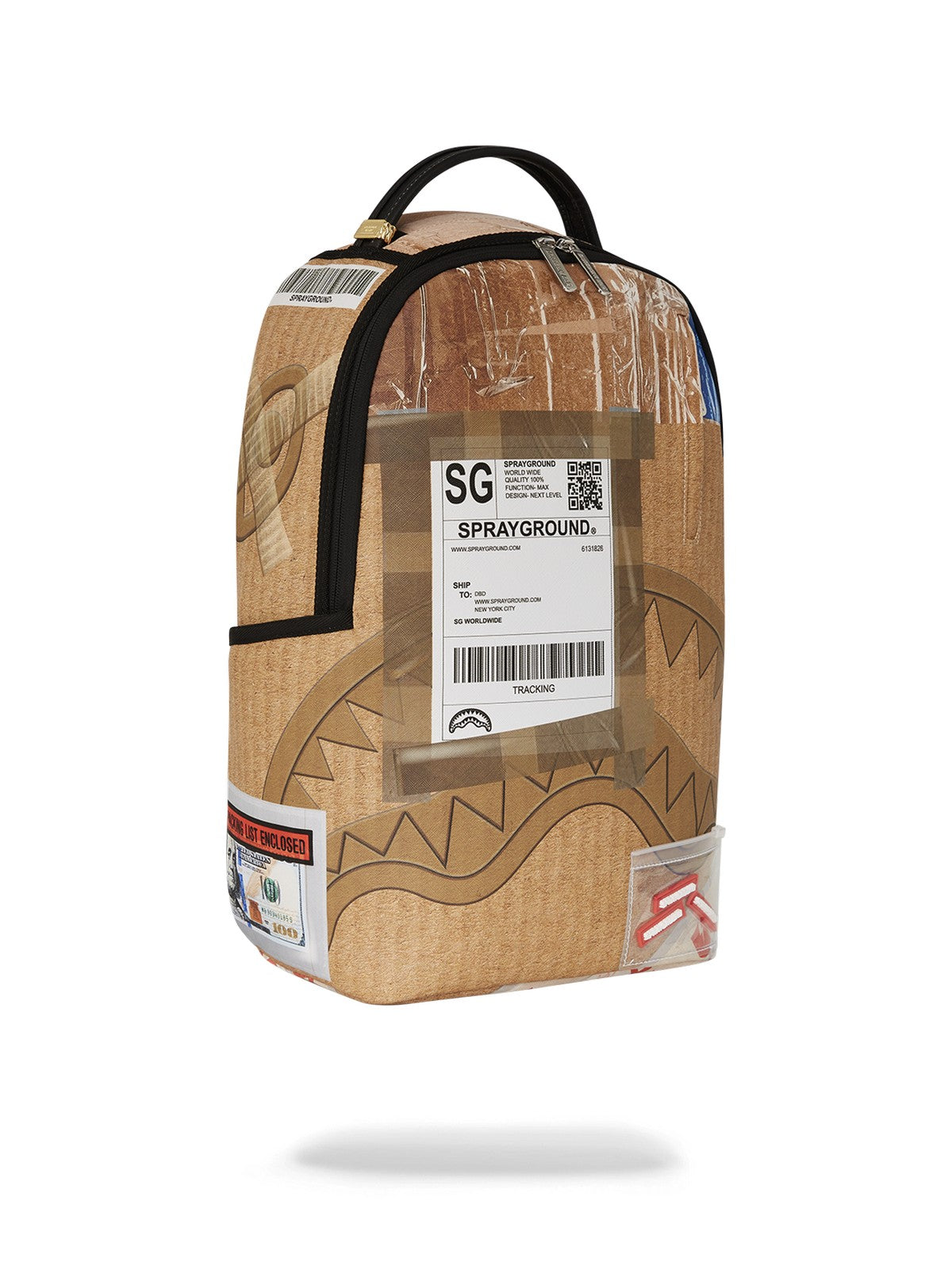 SPRAYGROUND Zaino Uomo PACKED AWAY DLXSV BACKPACK 910B6826NSZ BEIGE