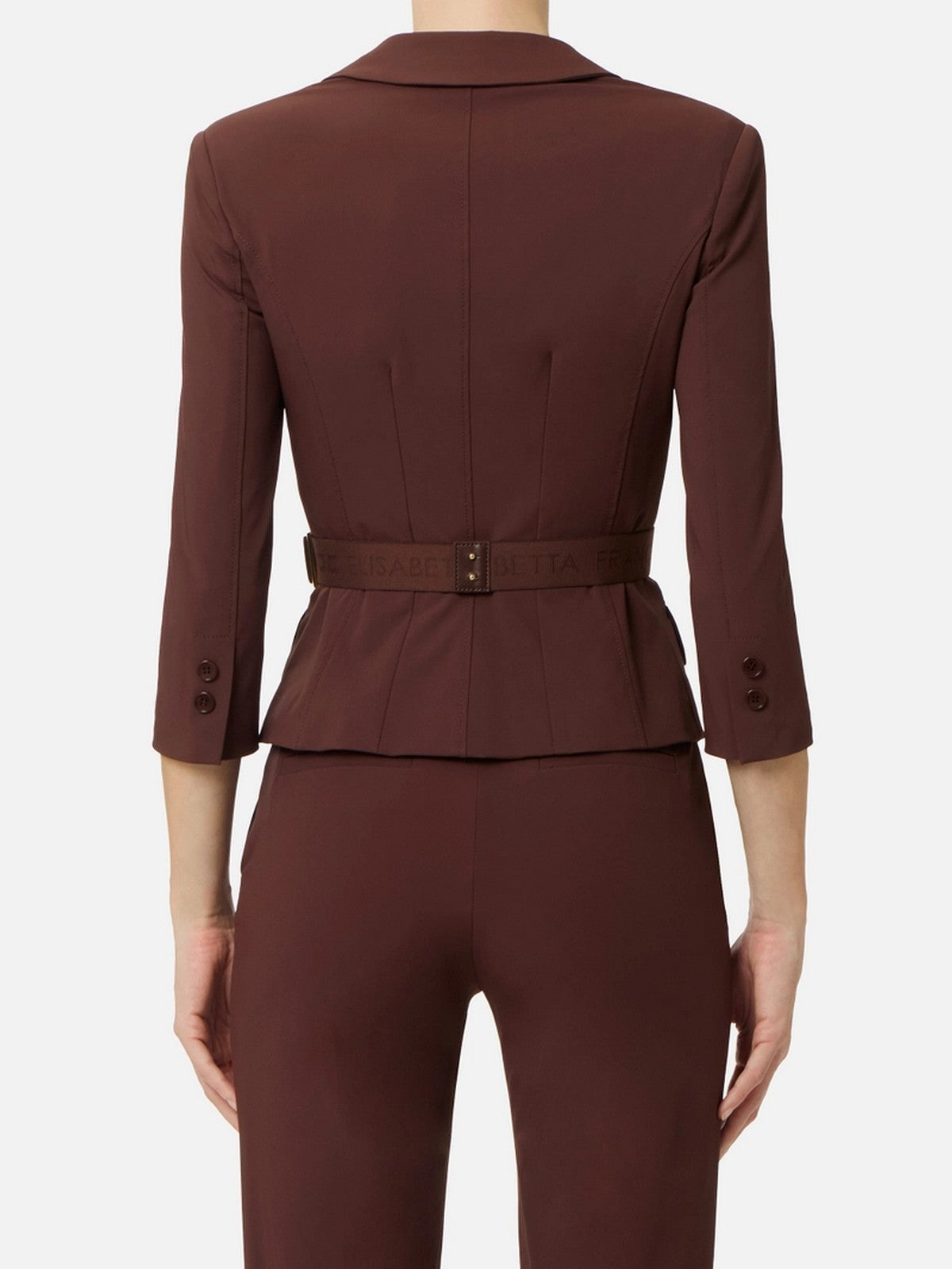 ELISABETTA FRANCHI Giacca Donna GI22461E2 644 CACAO