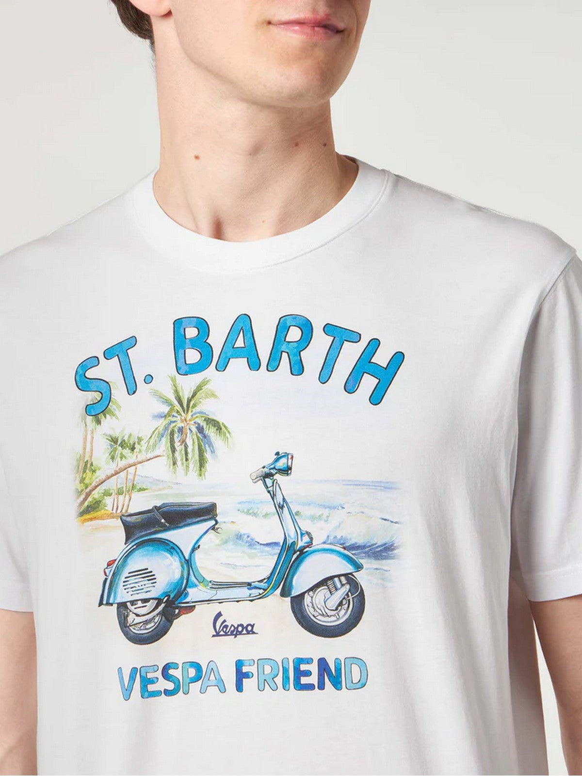MC2 SAINT BARTH T-Shirt e Polo Uomo TSHIRT MAN 03141F Bianco gioboutiqueweb