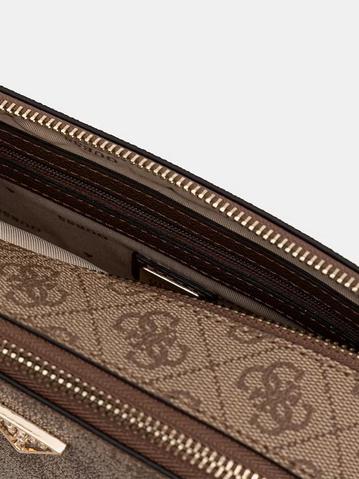 GUESS Borsa Donna NOELLE II CROSSBODY CAMERA HWBG96 72140 LGW LATTE LOGO/BROWN