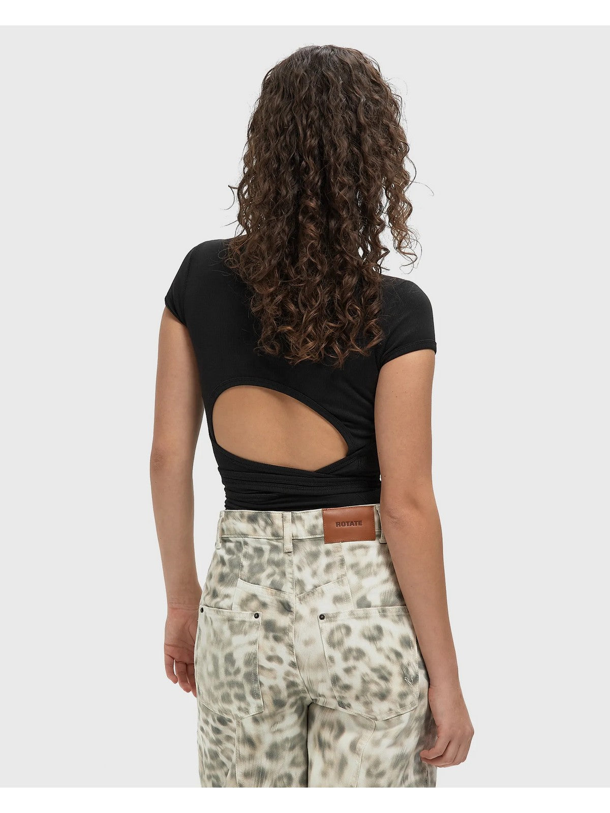 DIESEL T-shirt Donna T-BUNNY-TAIL-S1 TOP A21197 0EJAI 9XX 004 - DEEP/BLACK