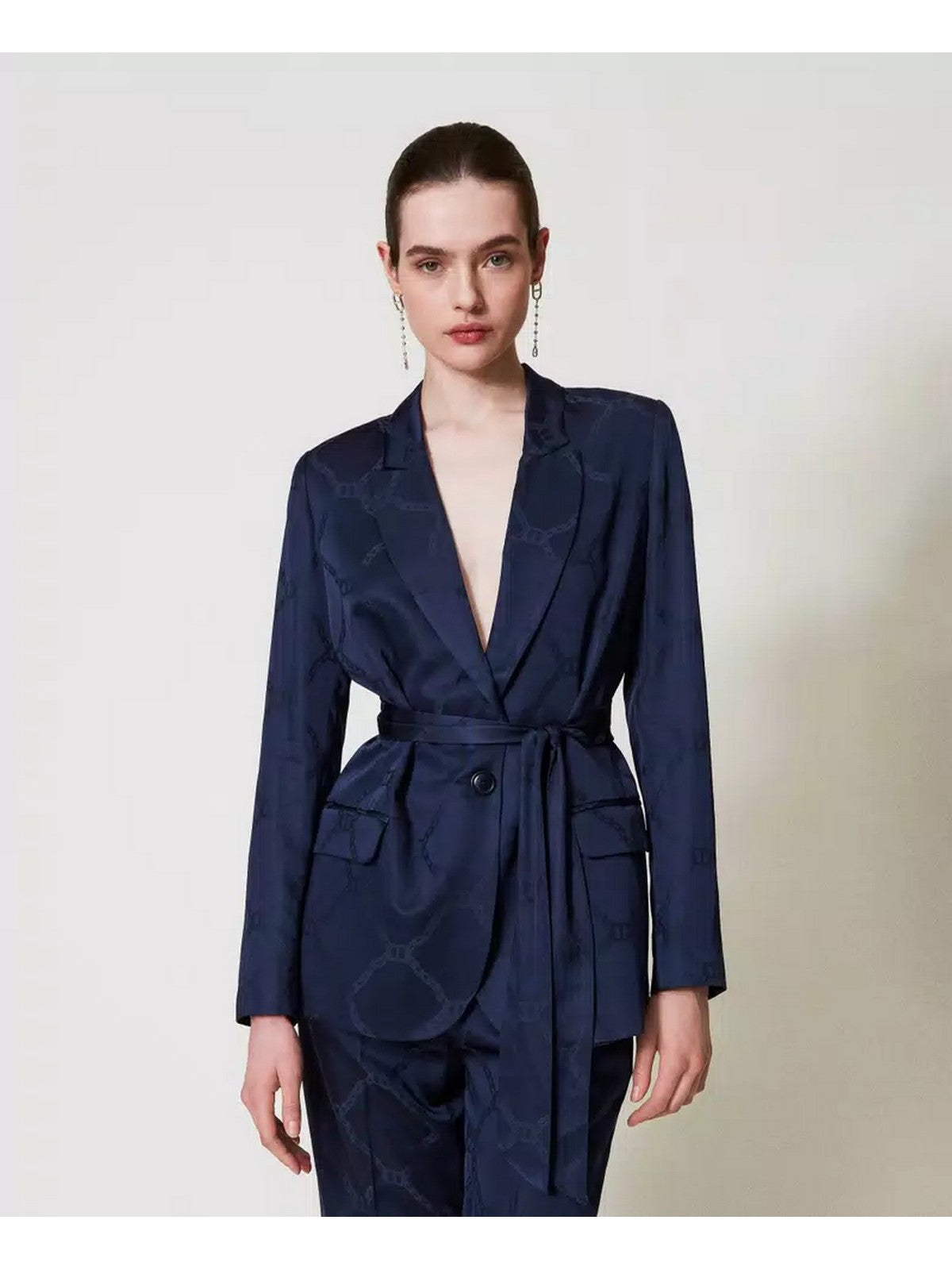 TWINSET Giacca Donna 251TP2010 00384 Blu gioboutiqueweb