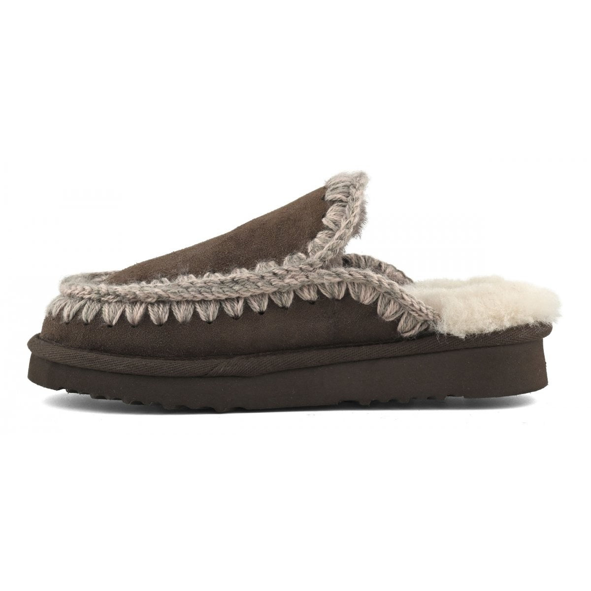 MOU Ciabatta Donna Eskimo slipper MU.FW101125A BRPEP Brown Pepper