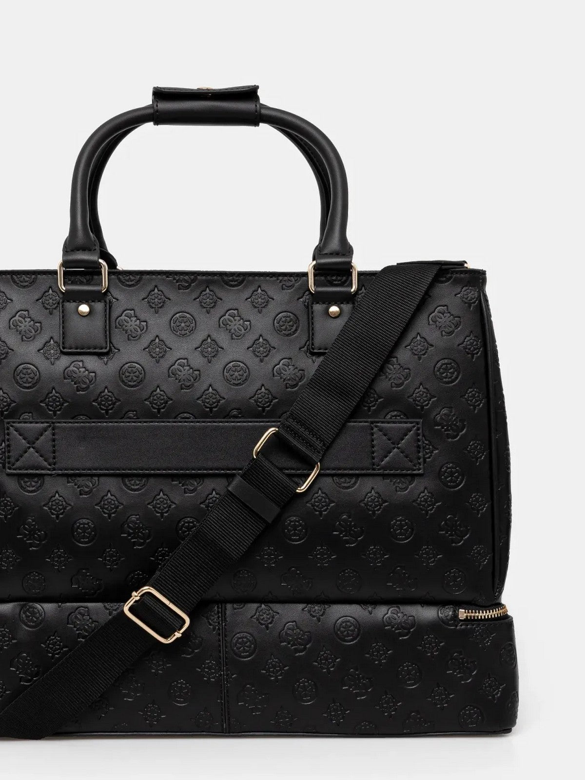 GUESS Valigia e Trolley Donna WILDER ZIP BOTTOM SHOPPER TOTE TWK745 24150 BLA Nero gioboutiqueweb