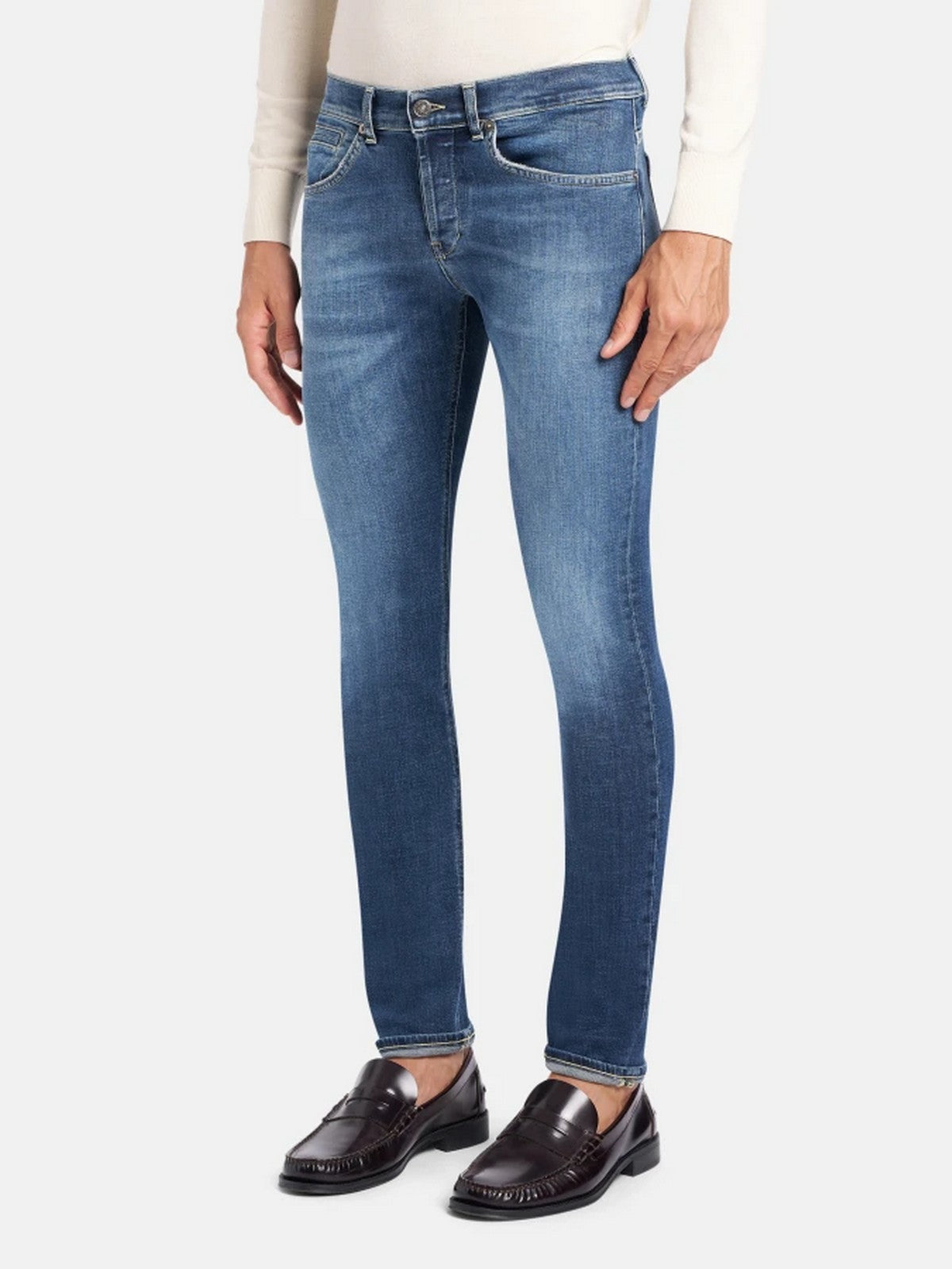 DONDUP Jeans Uomo George UP232 DSK316U J13 800 Blu