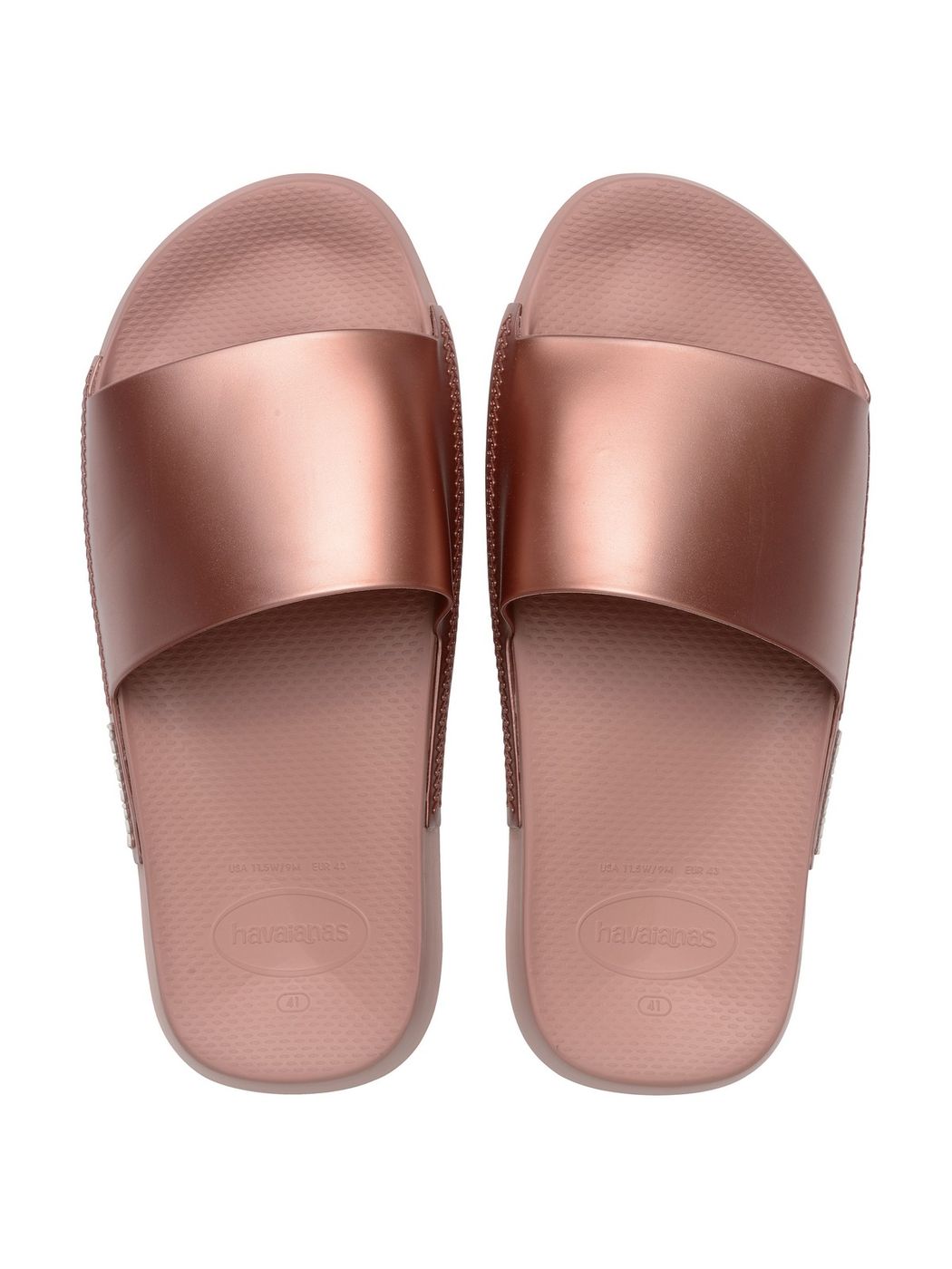 HAVAIANAS Ciabatta Donna Hav. Slide Classic Metallic 4147131.3544 Rosa gioboutiqueweb