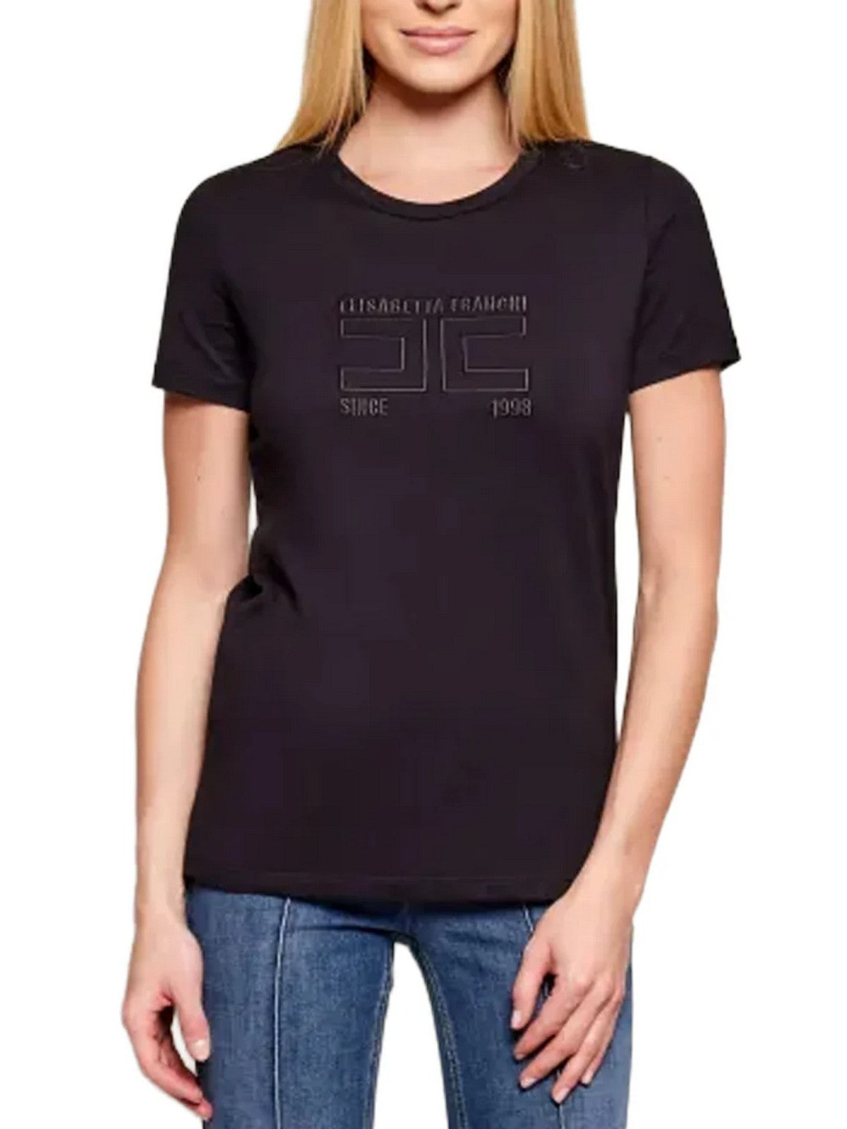 ELISABETTA FRANCHI T-shirt Donna MA71G61E2 110 Nero