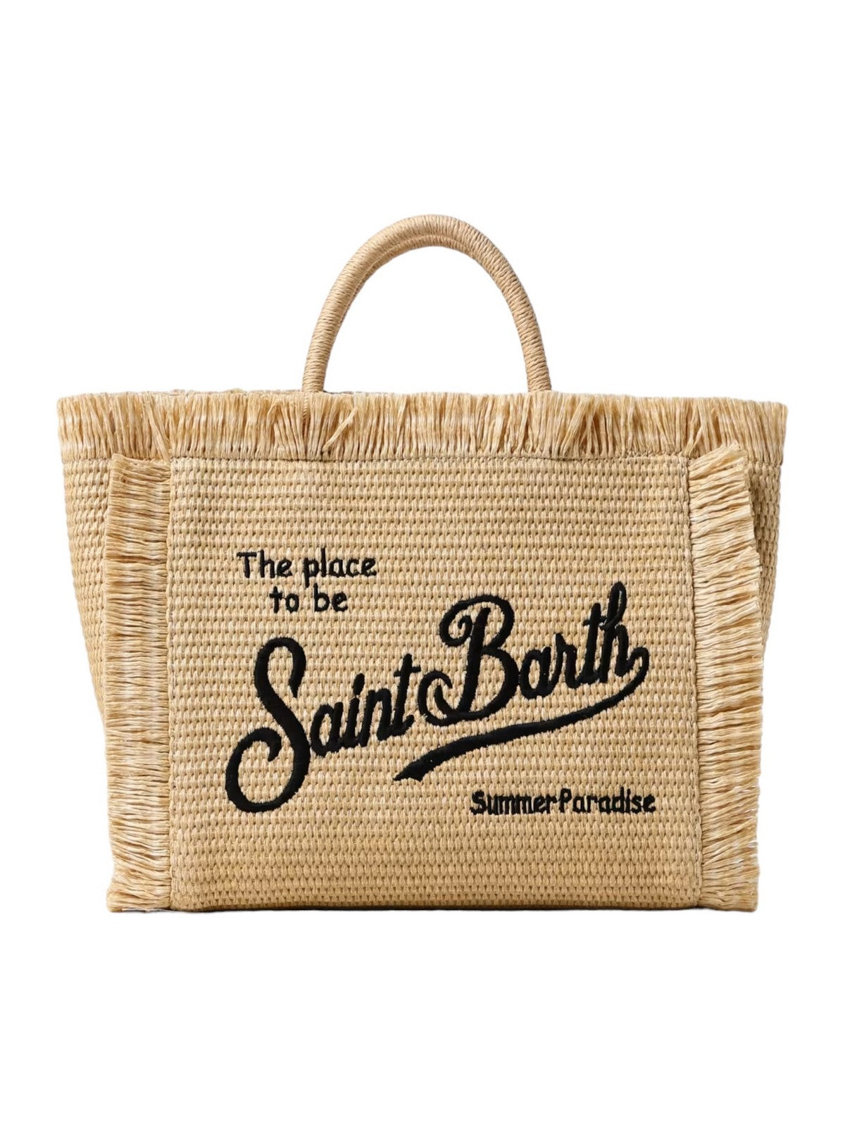 MC2 Saint Barth Woman Bag Colette Straw N 00792f Beige