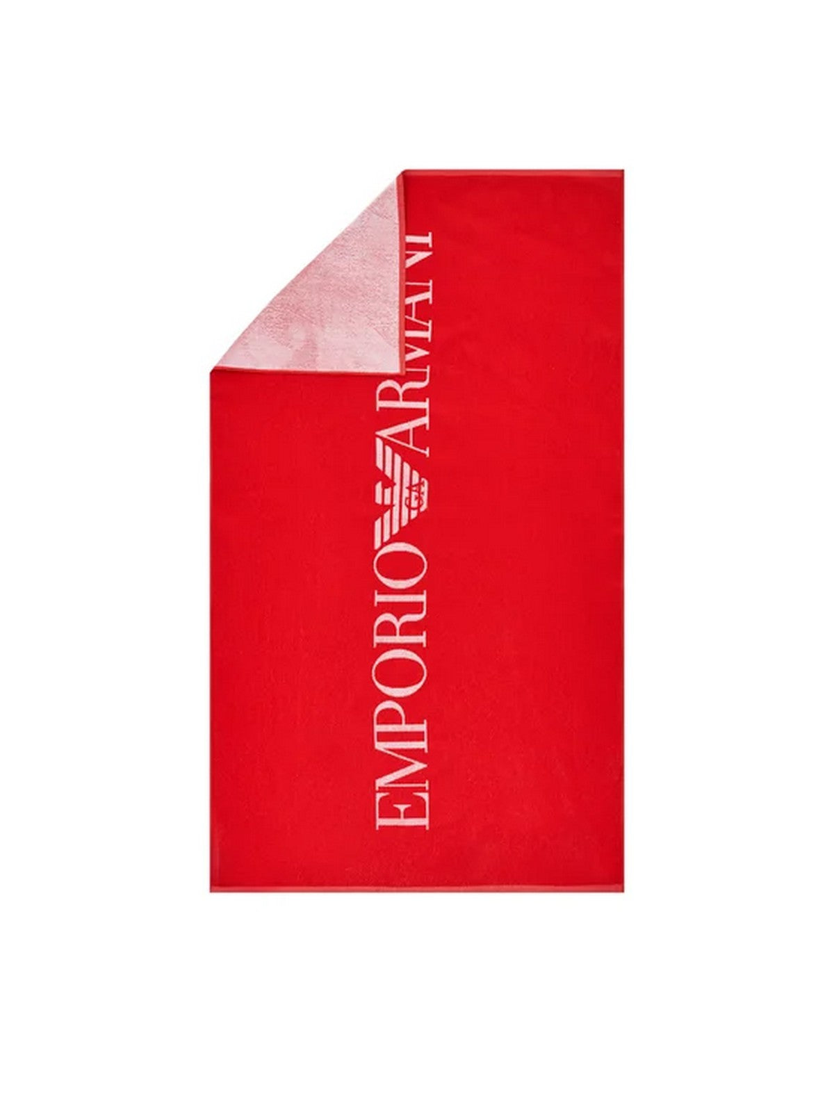 EMPORIO ARMANI Telo mare Uomo 231772 4R451 00774 Rosso gioboutiqueweb