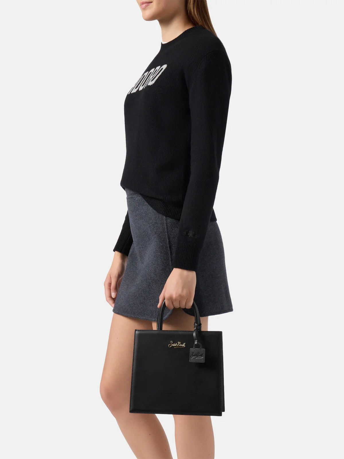 MC2 SAINT BARTH Pochette Donna SHOP BAG MIDI 00507I LEATHER 00