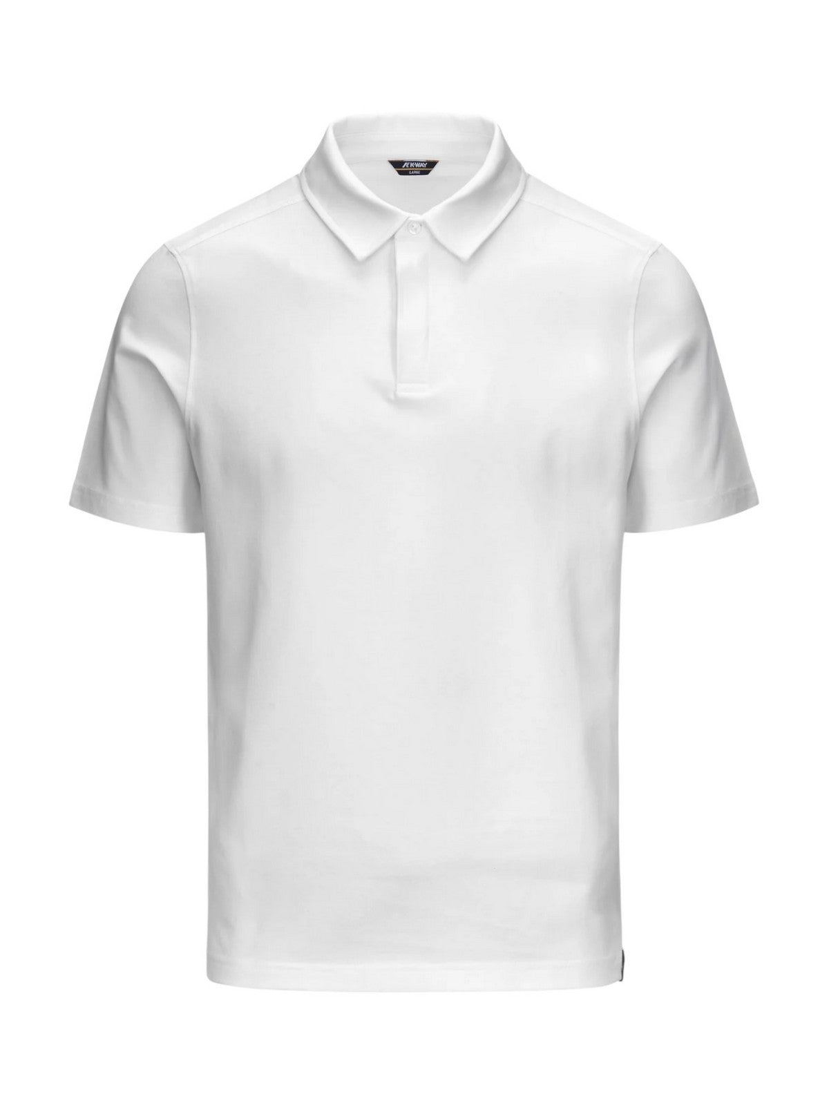 K-WAY Polo Uomo VINCELLE ICE COTTON K5135IW 001 Bianco gioboutiqueweb