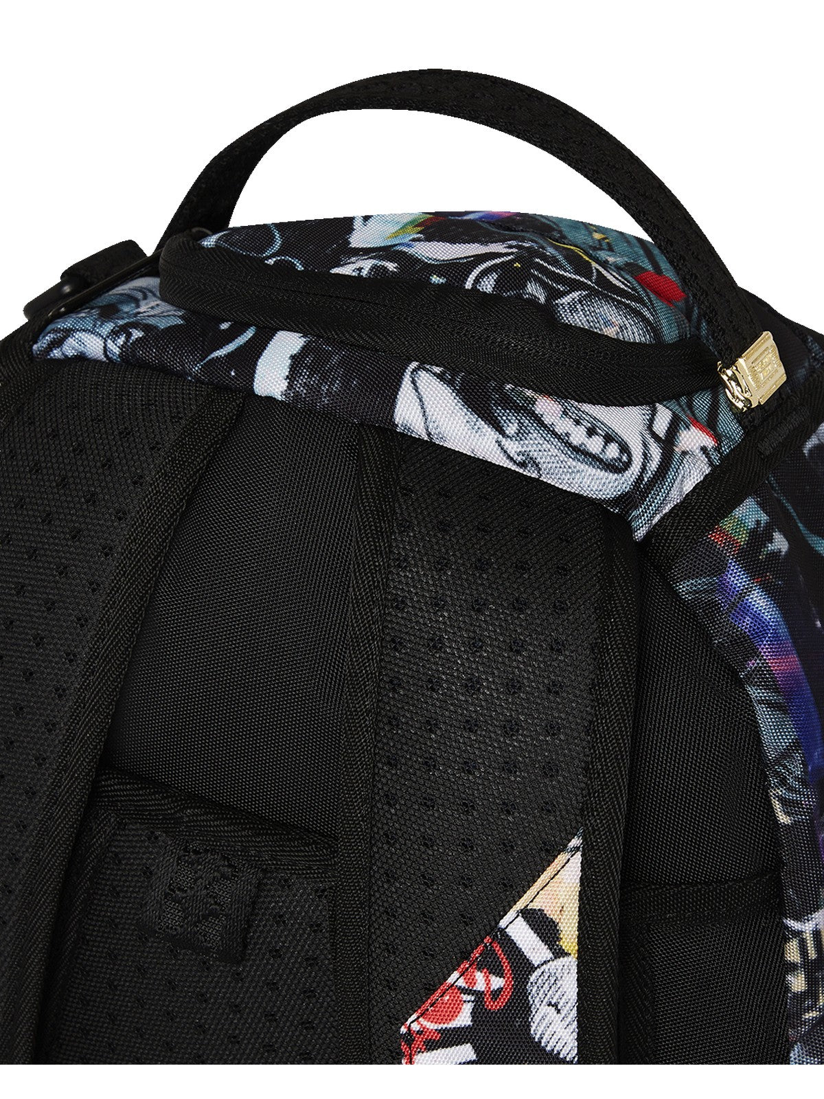 SPRAYGROUND Zaino Uomo DC BATMAN COLLAGE SHARK DLXR BACKPACK 910B7340NSZ Nero