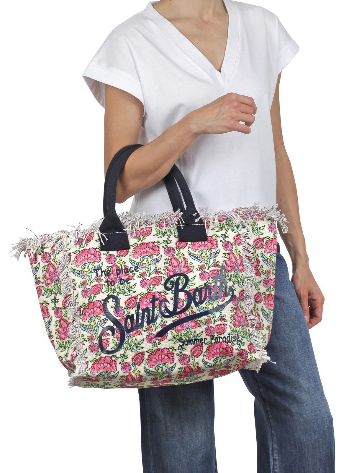MC2 SAINT BARTH Borsa Donna VANITY 01764F Bianco
