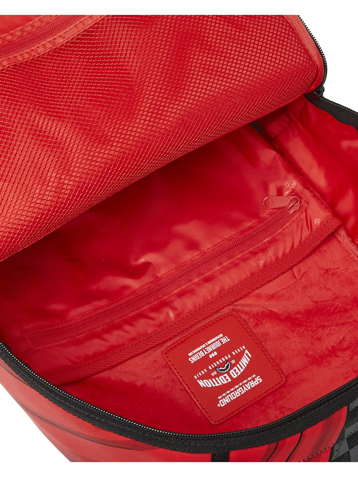 SPRAYGROUND Zaino Uomo BUGS CURTAIN REVEAL DLXSV BACKPACK 910B7343NSZ GRIGIO