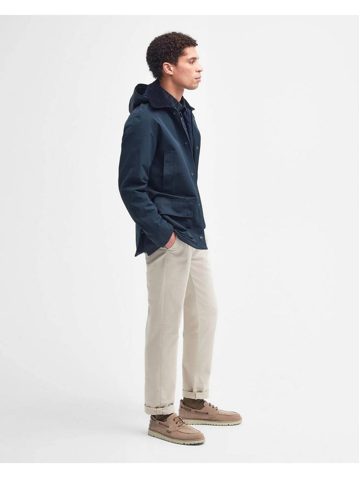 BARBOUR Herrenjacke WINTER ASHBY MWB1001 NY51 NAVY