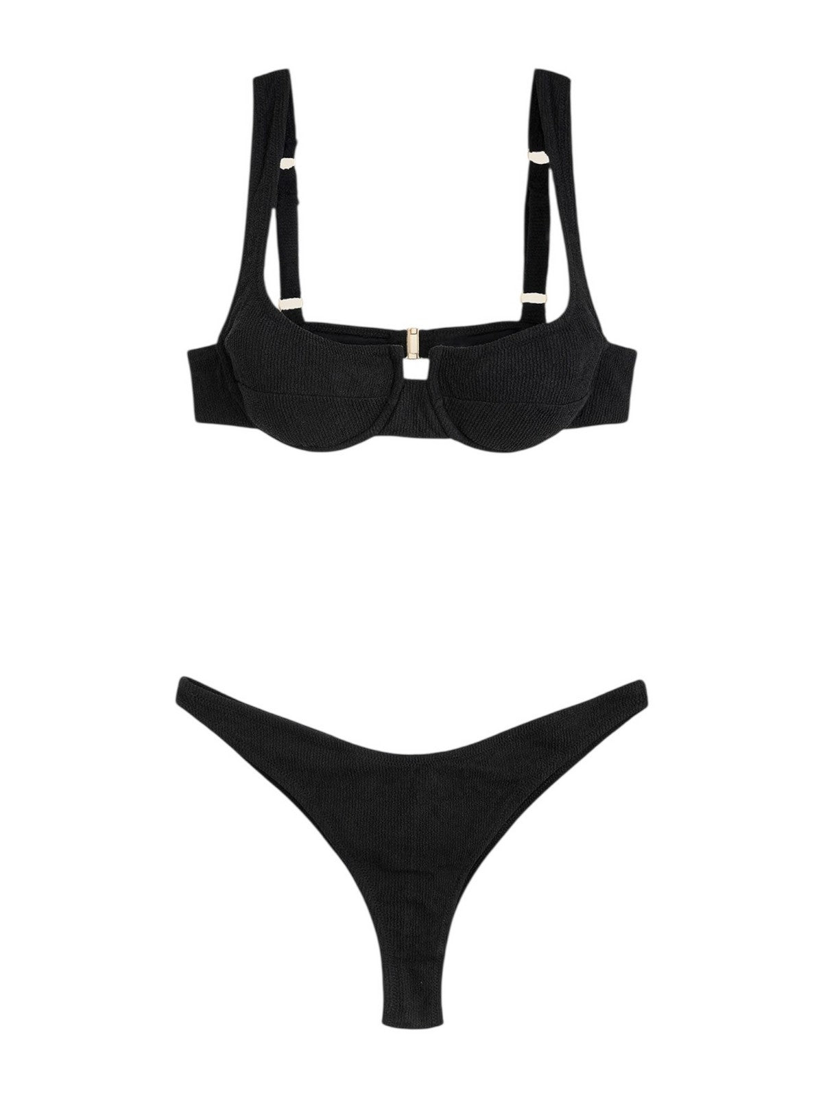 ME FUI Costume da bagno Donna MF25-0502BK BLACK gioboutiqueweb