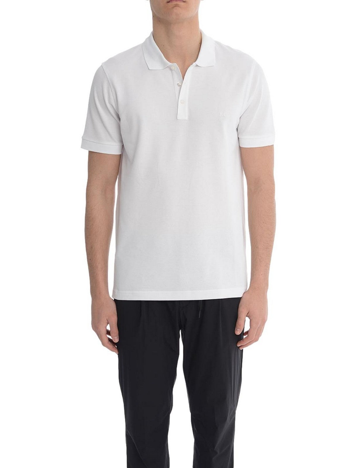 FAY Polo Uomo NPMB252144STDWB001 Bianco