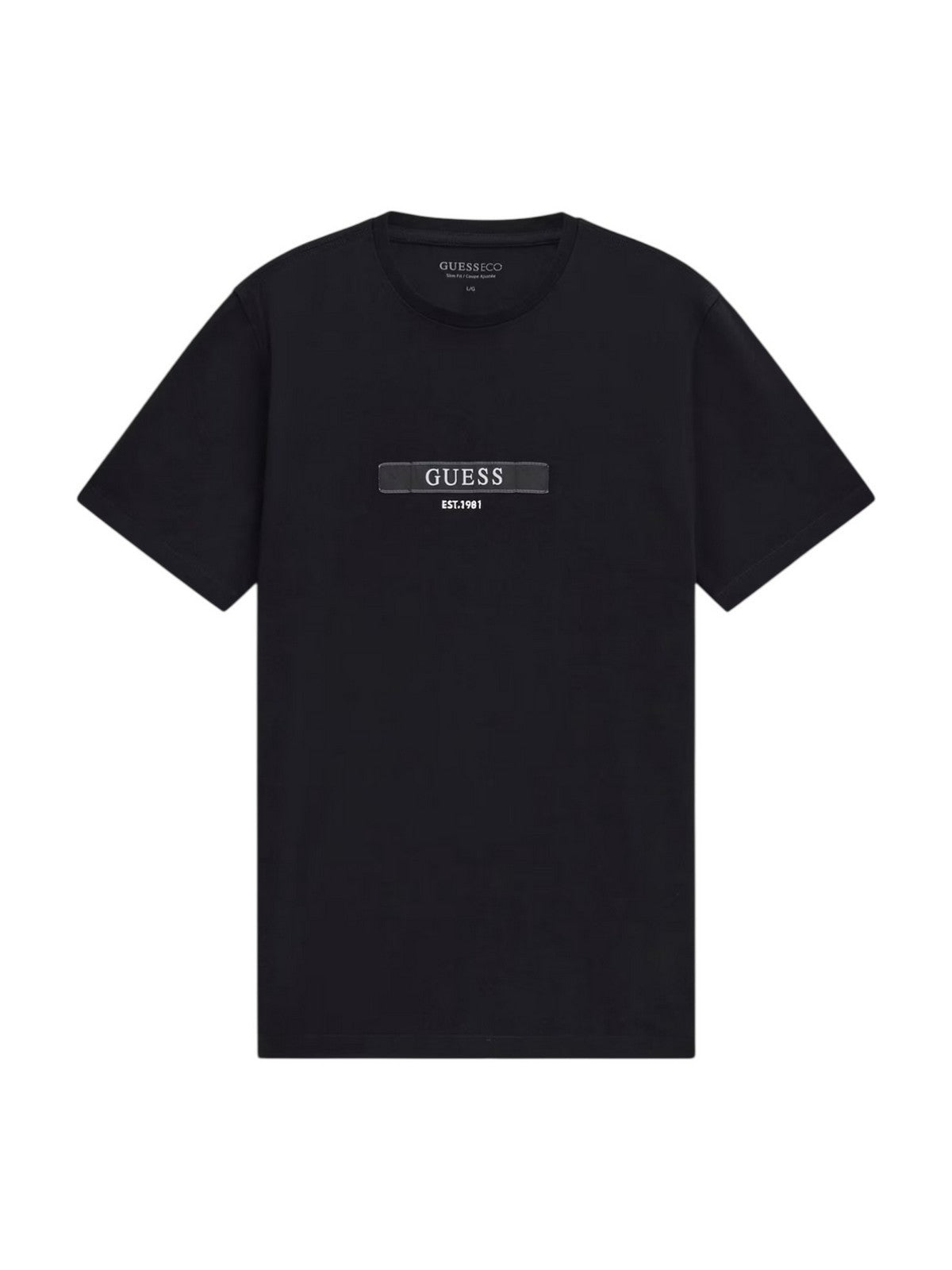 GUESS T-shirt Uomo SS CN LOGO BOX TEE M6RI17 J1314 JBLK Jet Black A996