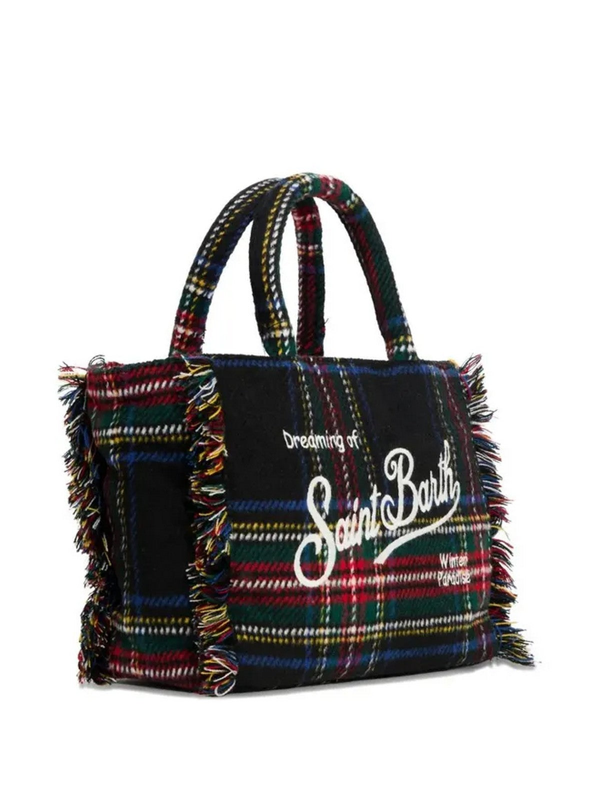 MC2 SAINT BARTH Borsa Donna COLETTE WOOL 01363I TARTAN 61 EMB